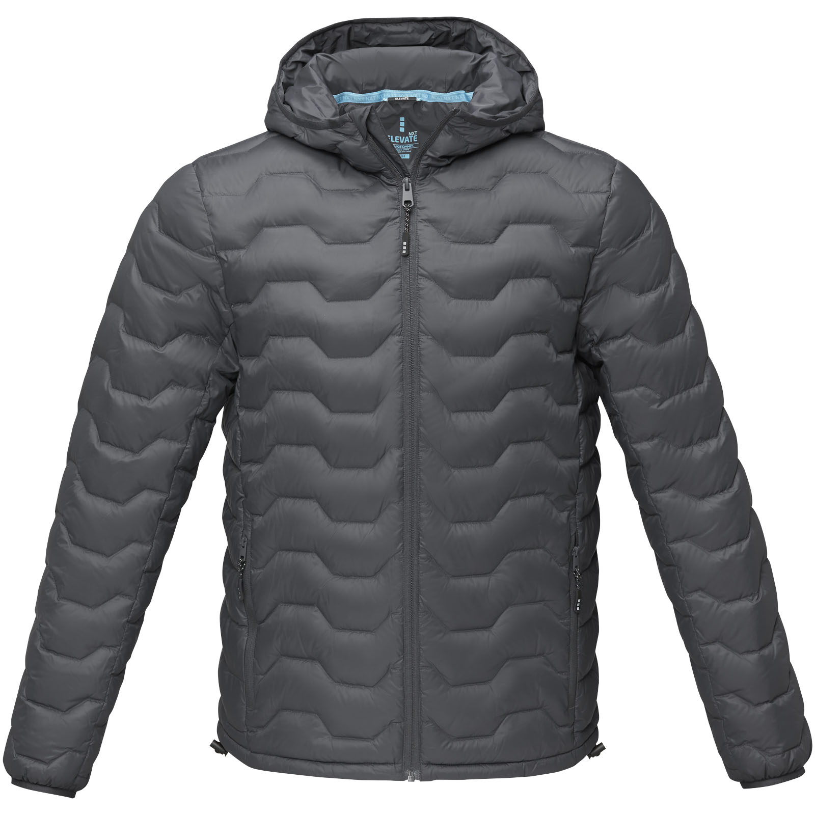 Petalite GRS Daunenjacke aus recyceltem Material für Herren storm grey
