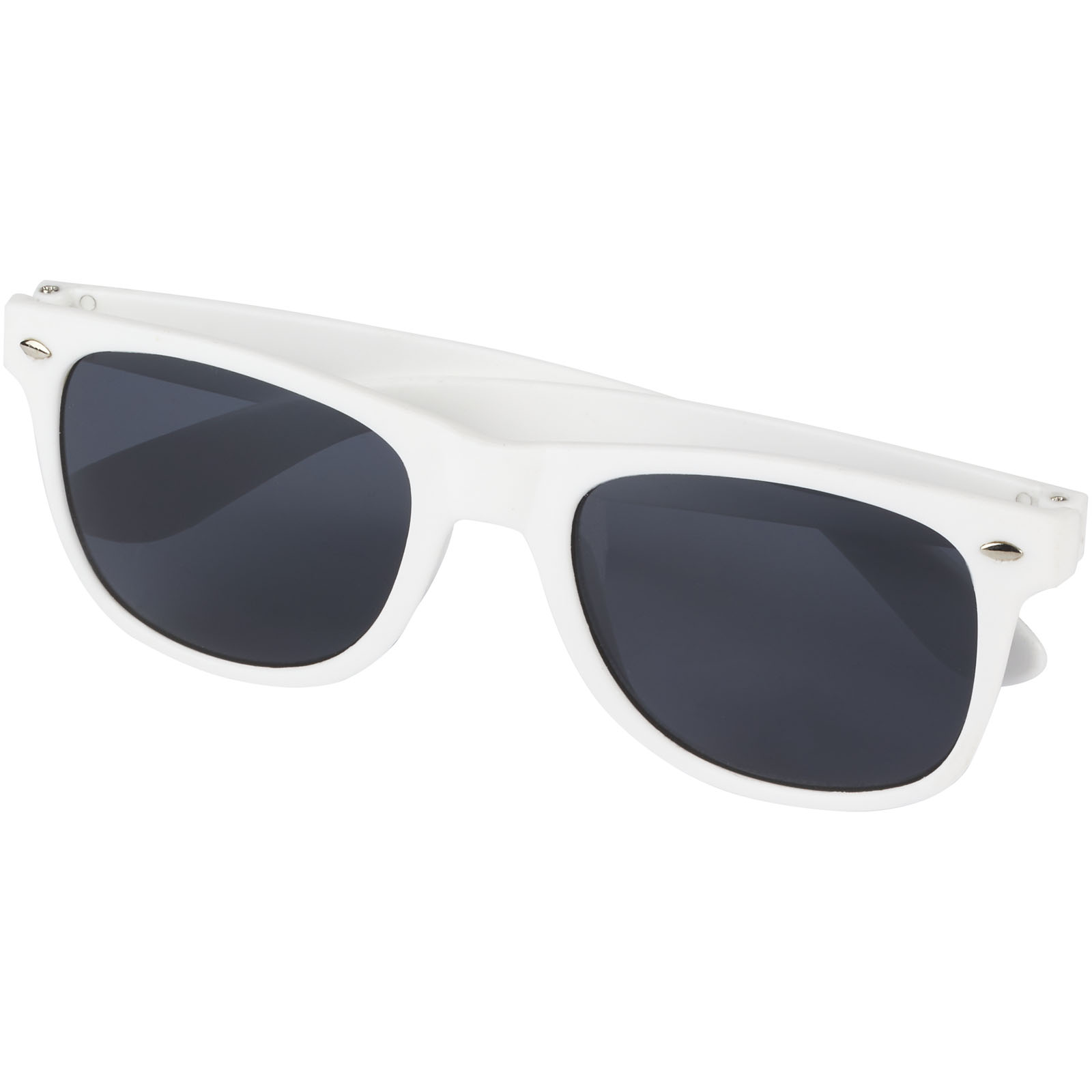 Sun Ray Sonnenbrille aus recyceltem Kunststoff weiss