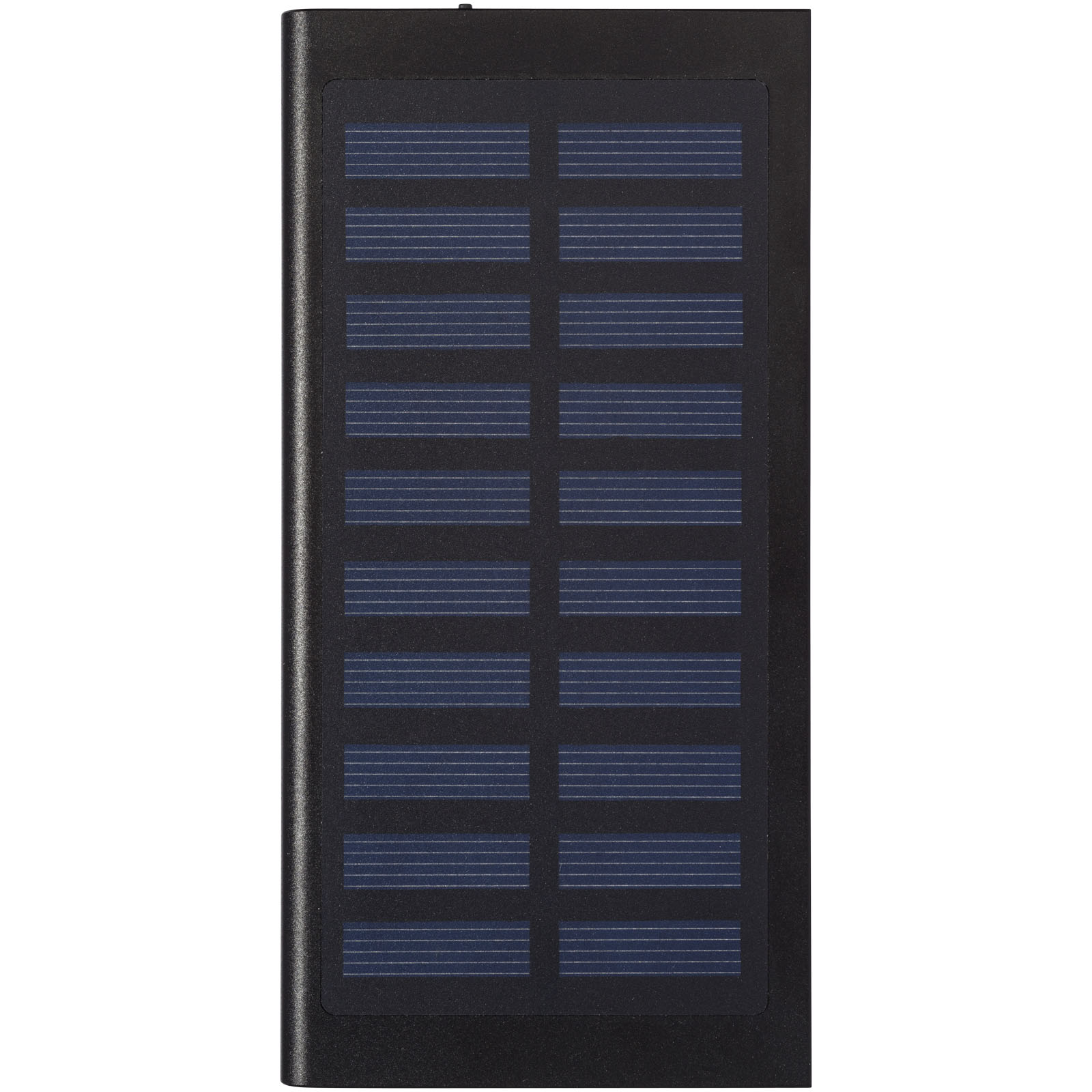 Stellar 8000 mAh Solar Powerbank schwarz