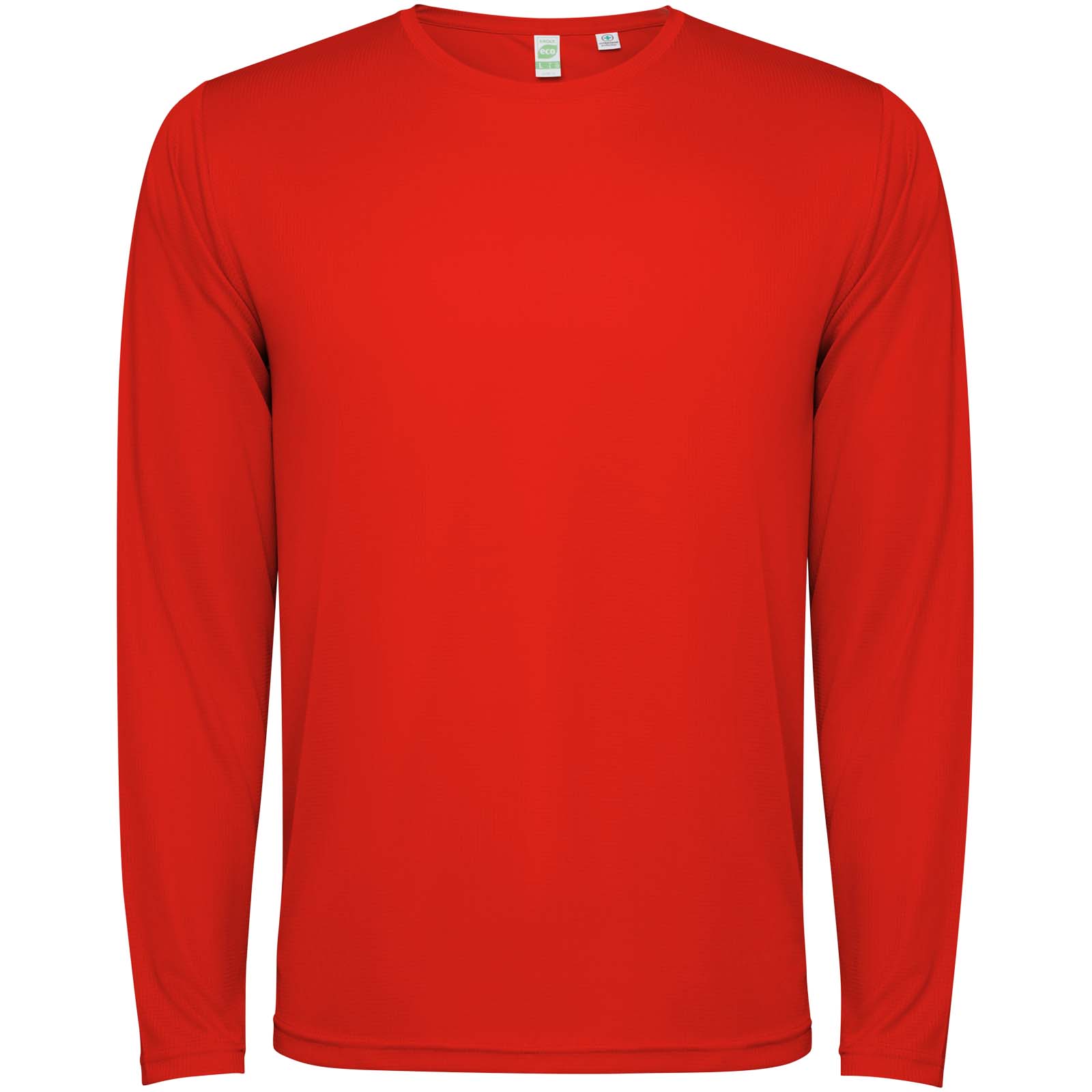 Estoril 125 g/m² Langarm-Shirt für Kinder rot