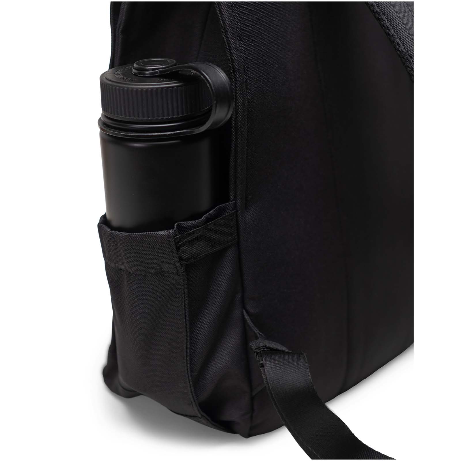 Herschel City Rucksack aus recyceltem Material 16 L schwarz