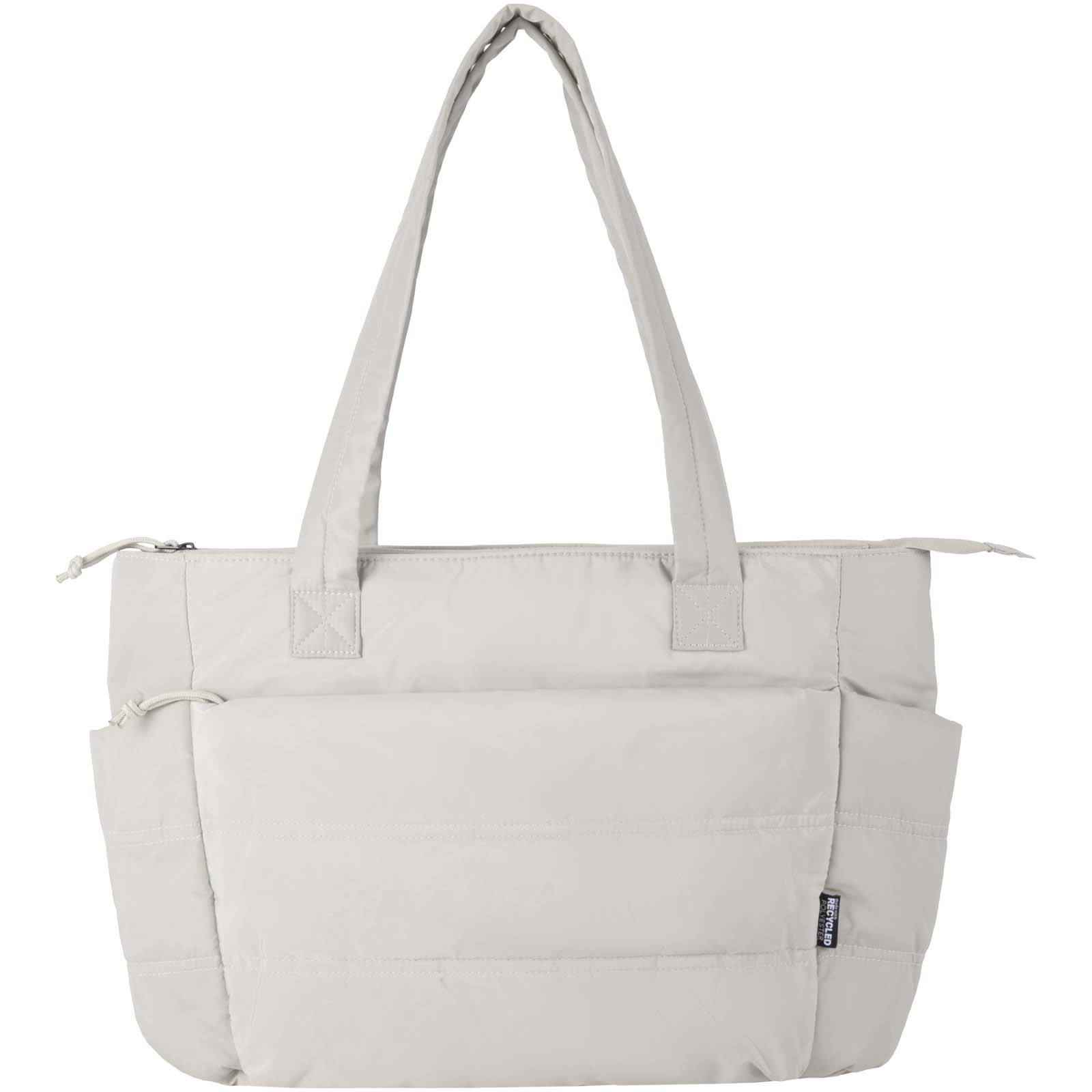 Puffer 15,6" GRS recycelte Laptoptragetasche 18L sandstone