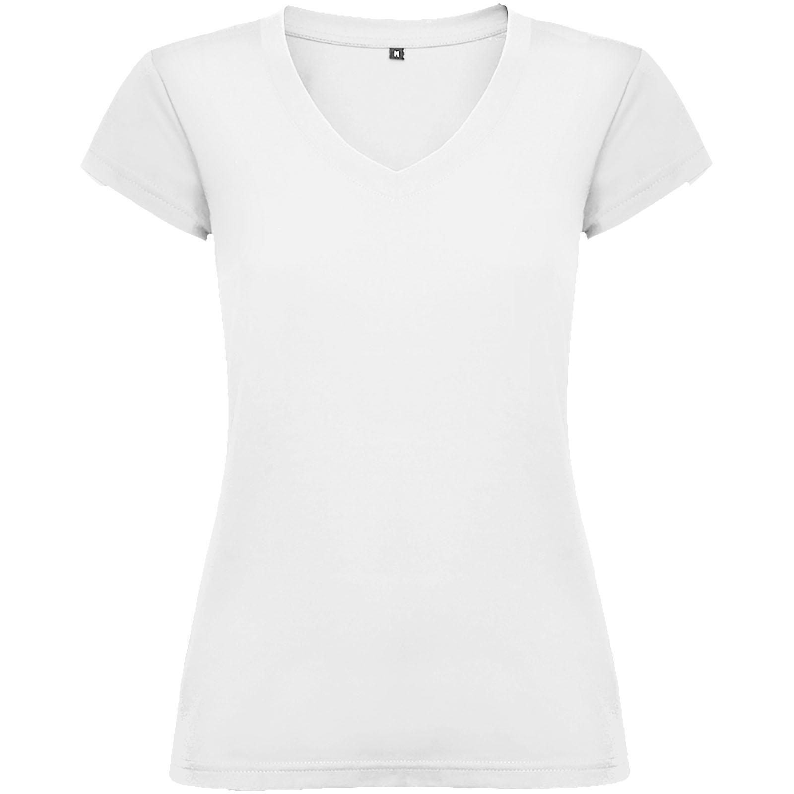 Victoria 155 g/m² T-Shirt mit V-Ausschnitt für Damen weiss
