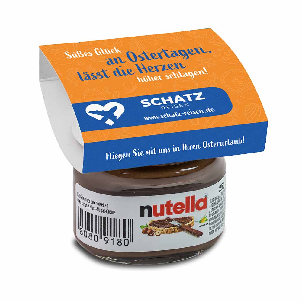 Nutella Mini-Genuss - Ostern - mit Digitaldruck