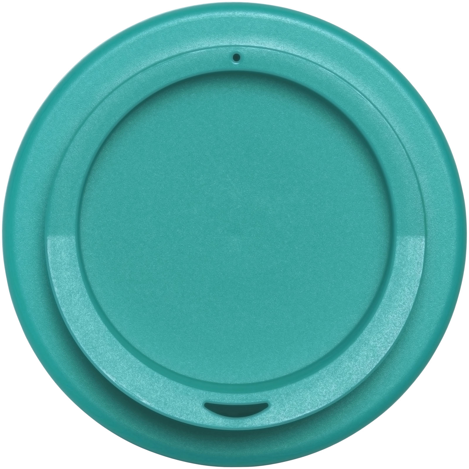 Brite-Americano® 350 ml Isolierbecher mit Schutzring Reifen-Design aquablau