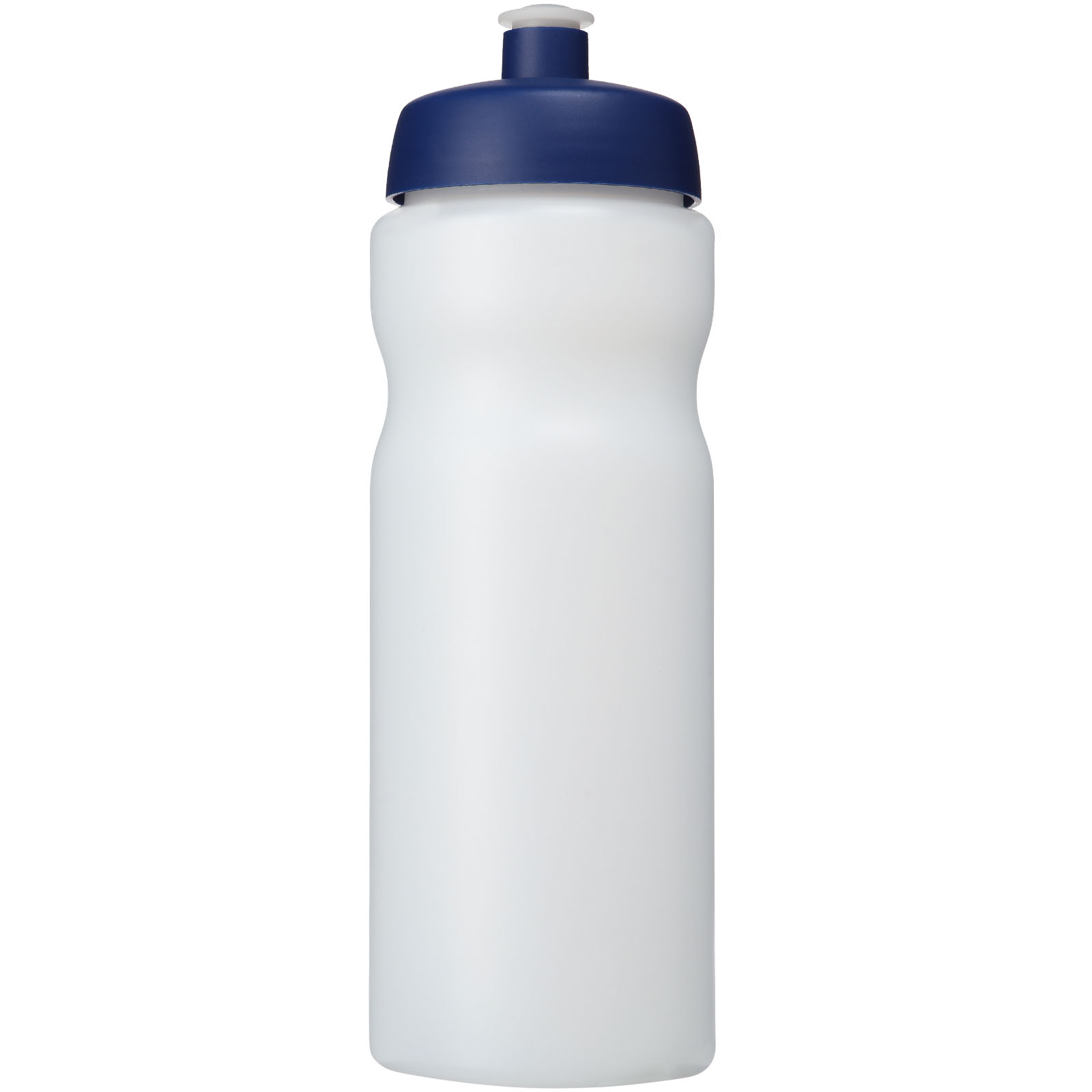 Baseline® Plus 650 ml Sportflasche blau, transparent klar