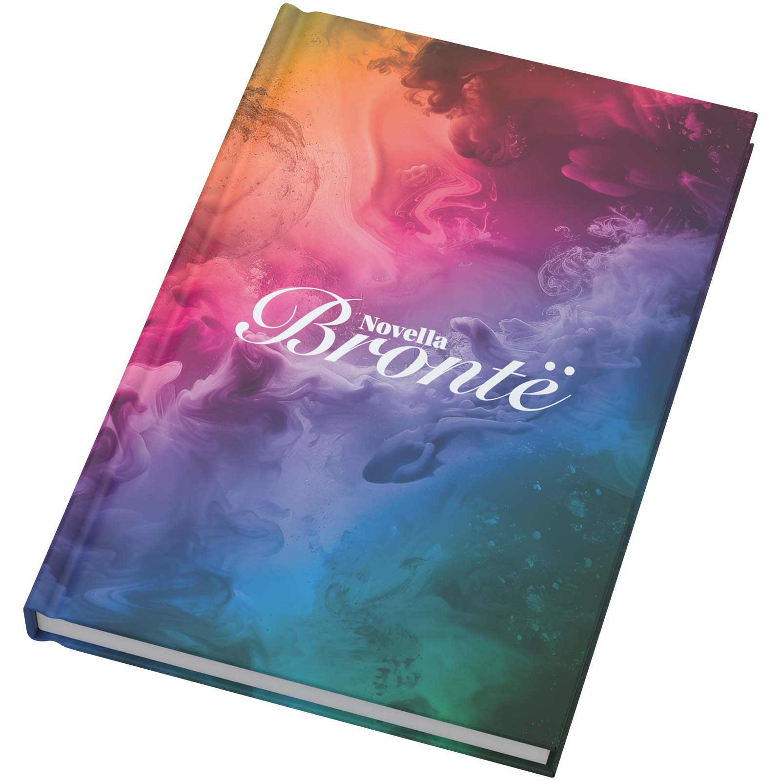 Novella Brontë A5 Hardcover Notizbuch mit mattem Finish – 100 Blatt weiss