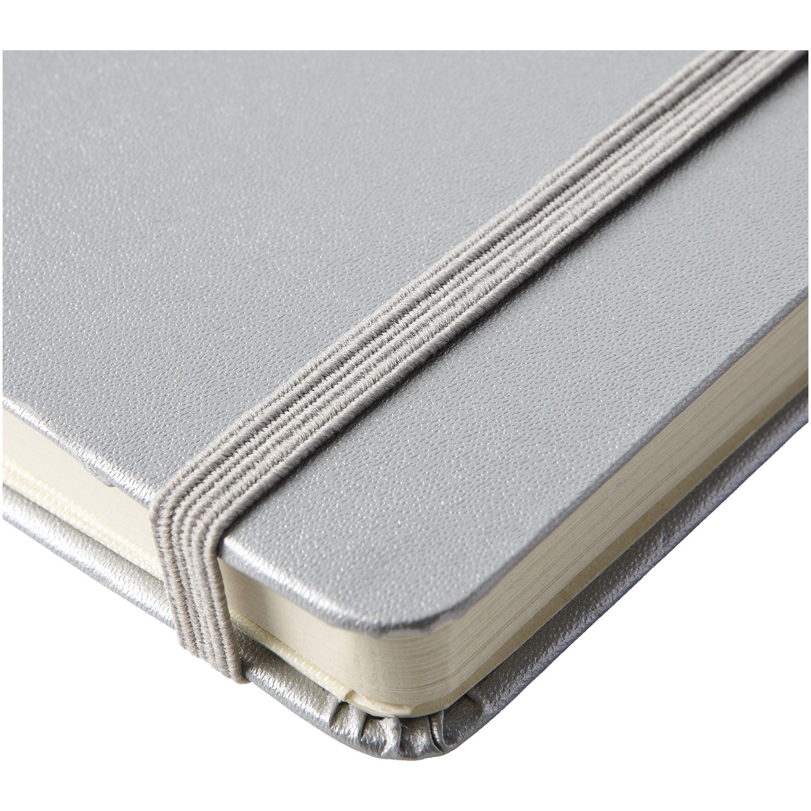 Classic A5 Hard Cover Notizbuch silber