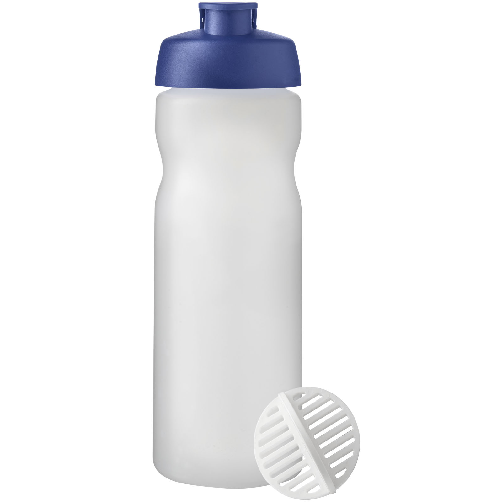 Baseline Plus 650 ml Shakerflasche blau, klar mattiert