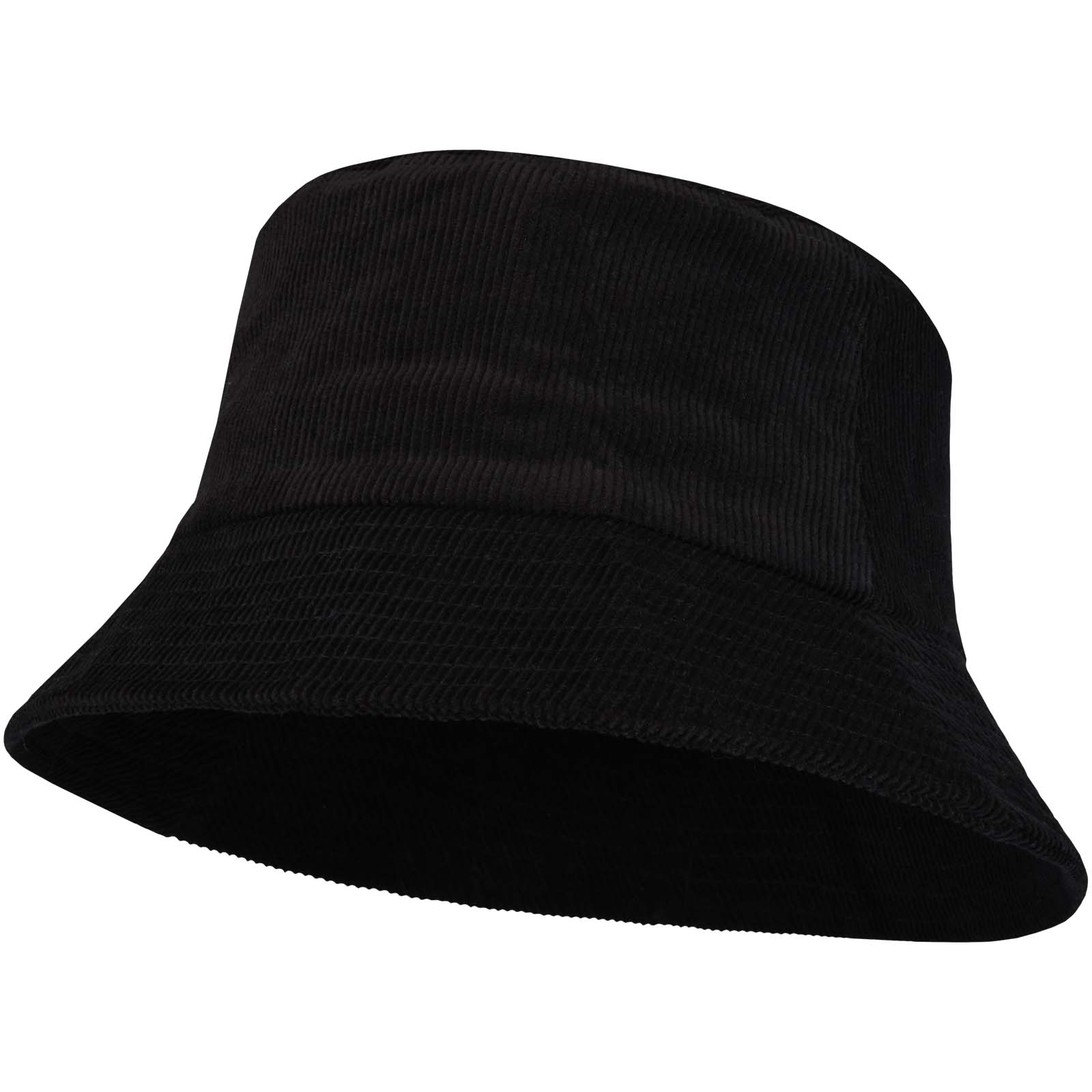 Howson 280 g/m² Sonnenhut aus recyceltem Cord schwarz