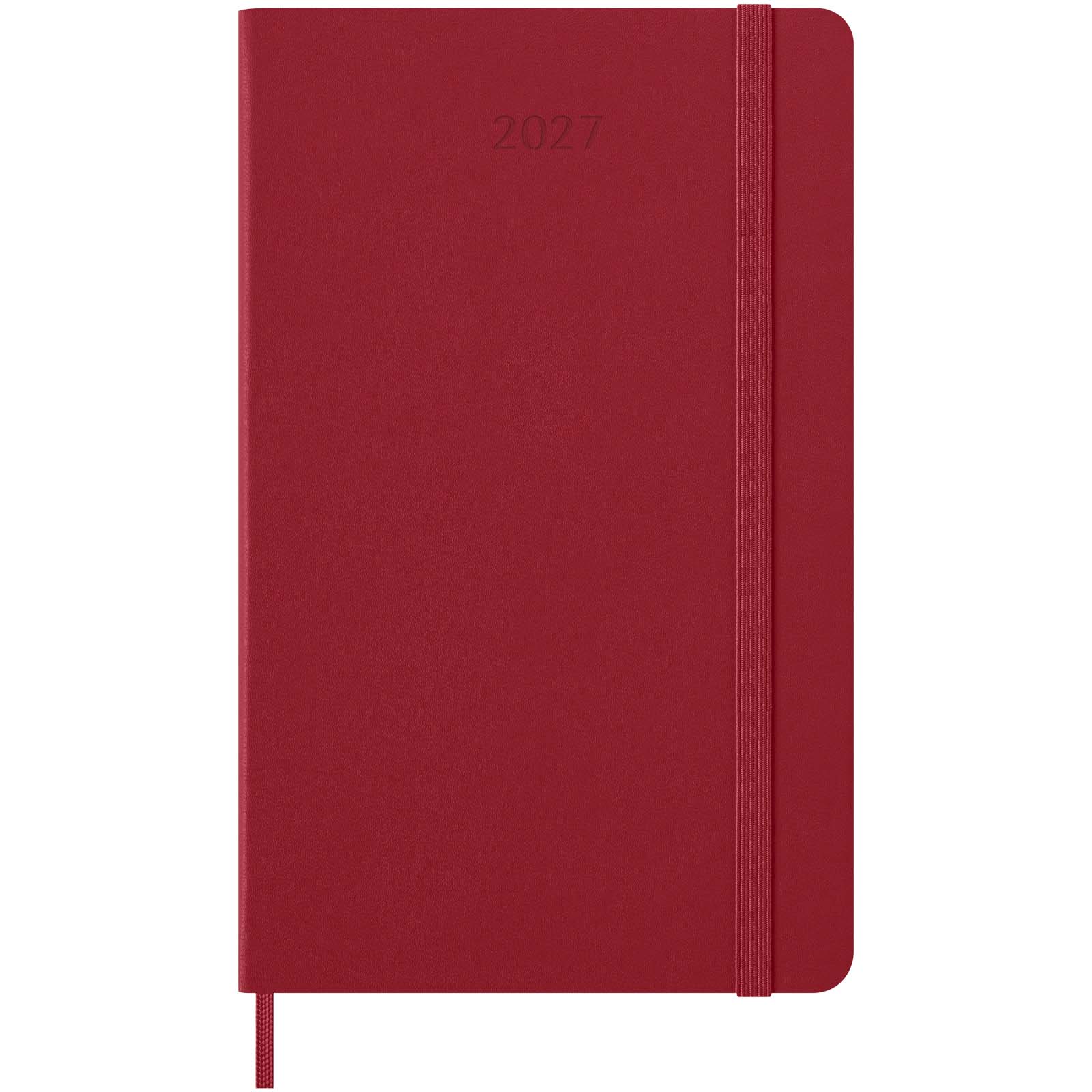 Moleskine Hardcover 12 Monate Tageskalender scharlachrot