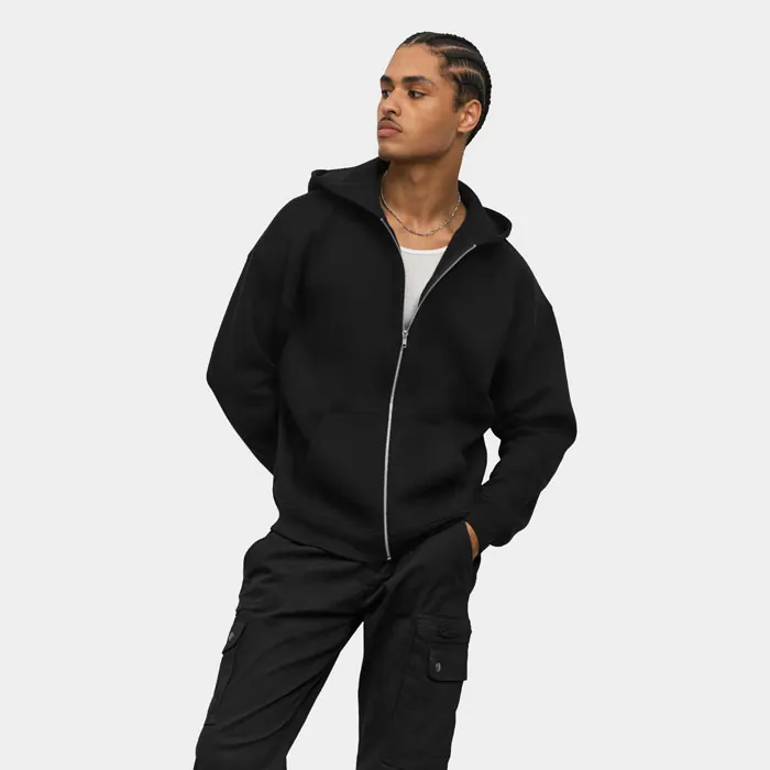 Unisex-Kapuzenjacke mit Reißverschluss Jelo