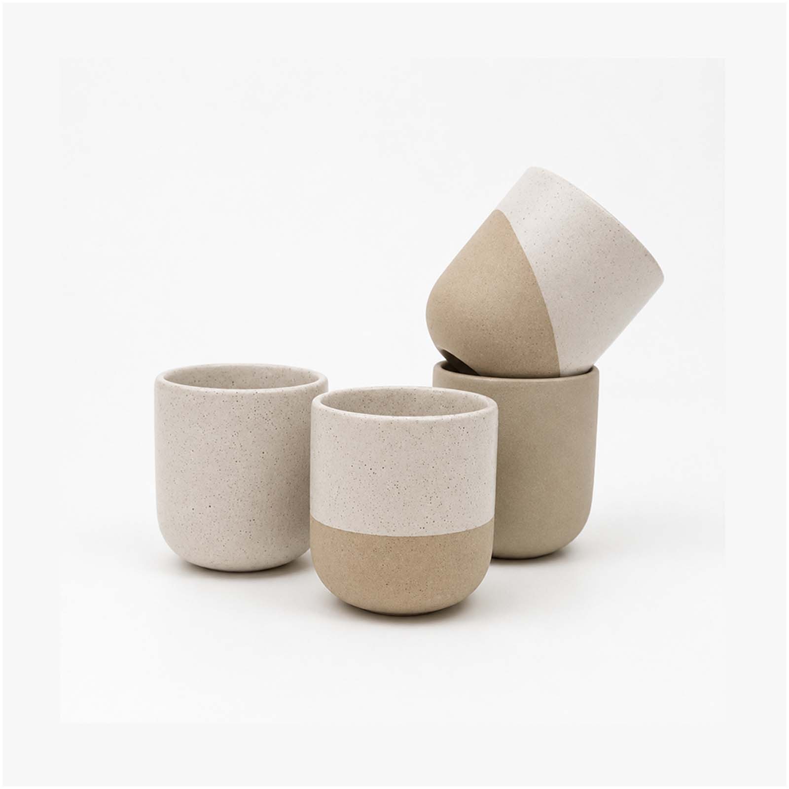 Originalhome Reclay 150 ml Kaffeetassen Set weiss