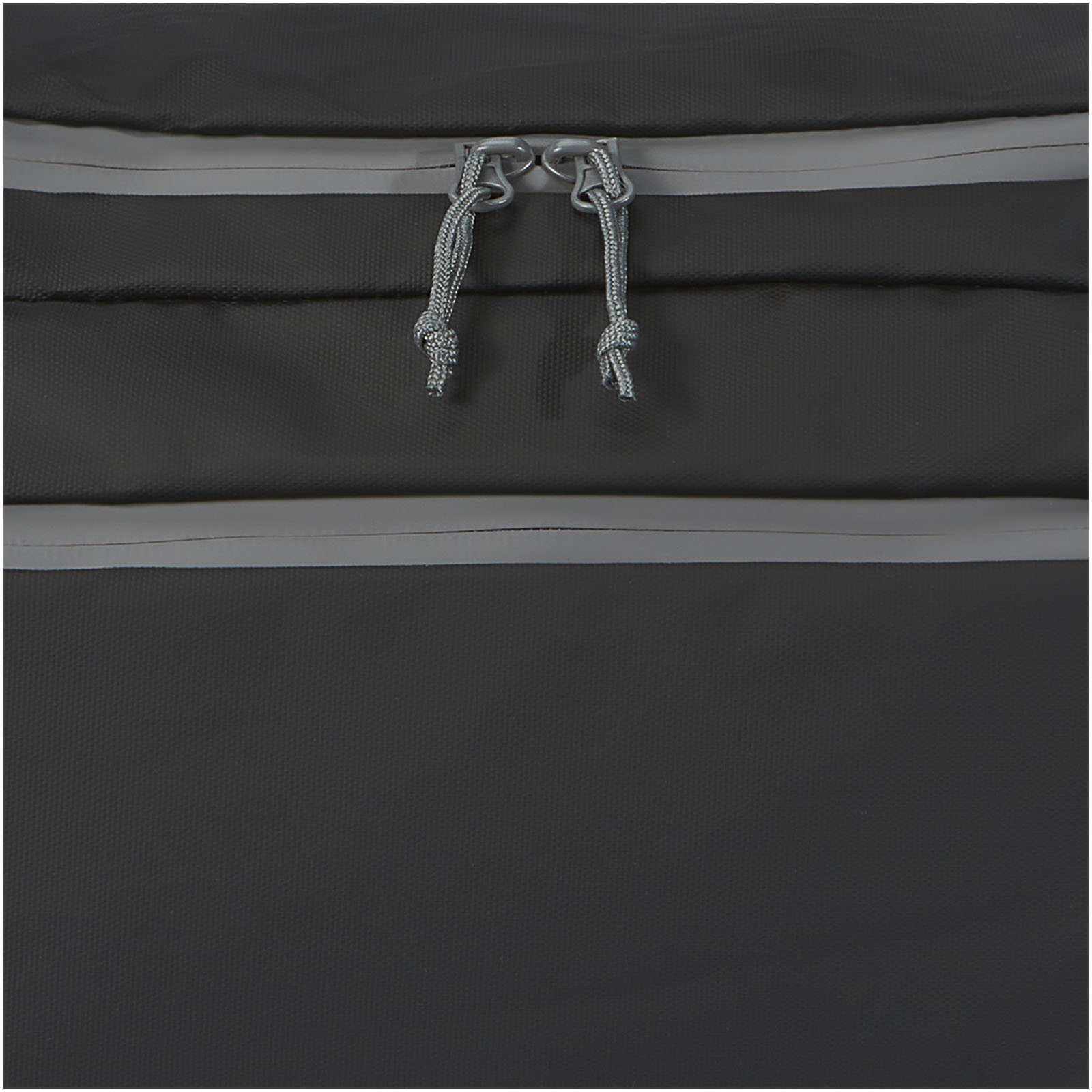 Aqua wasserabweisende Reisetasche aus GRS Recyclingmaterial 35 L schwarz