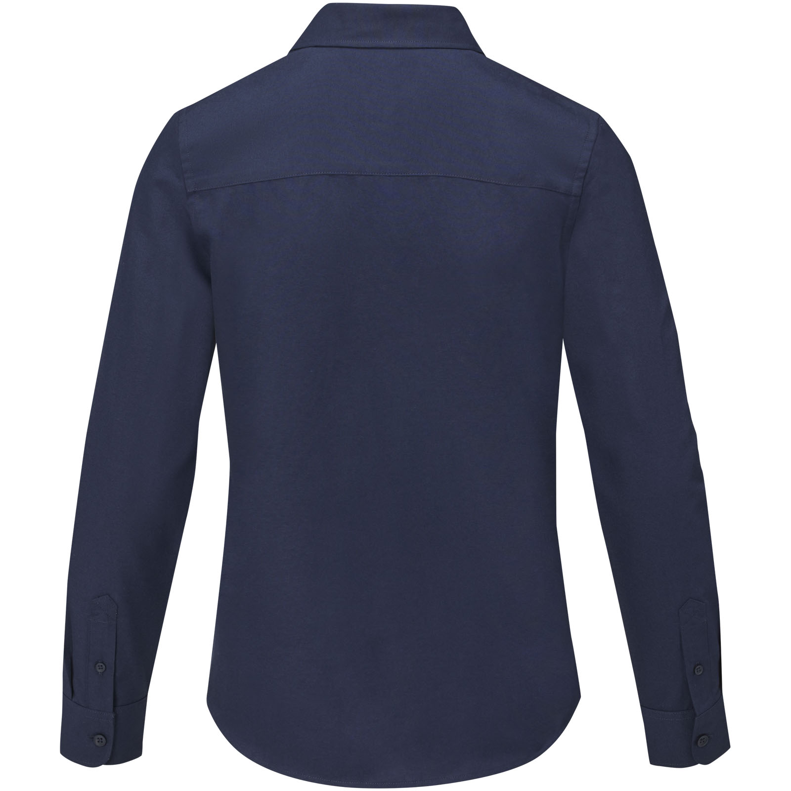 Pollux 130 g/m² Damenbluse mit langen Ärmeln navy