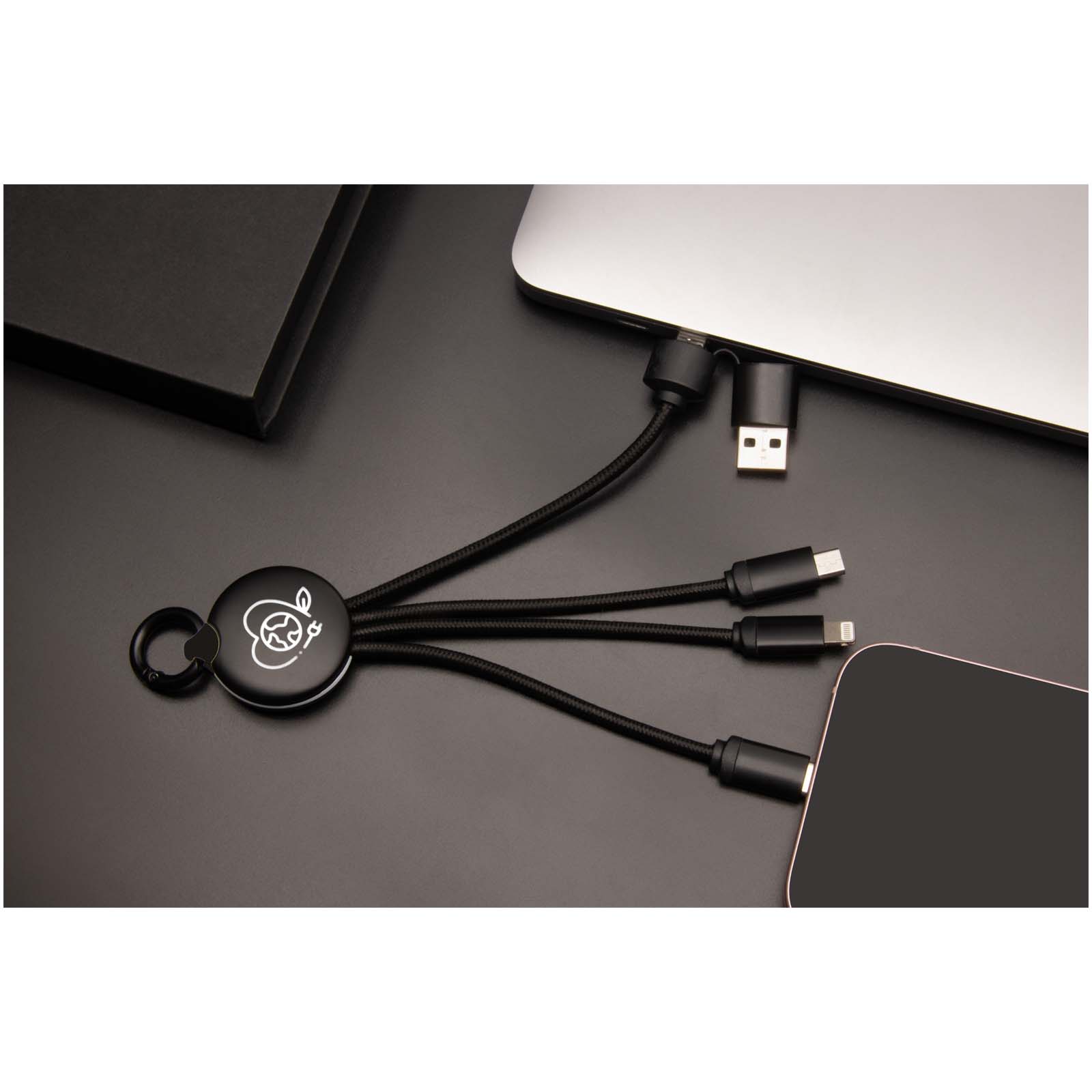 SCX.design C14 20W 5-in-1 Ladekabel schwarz