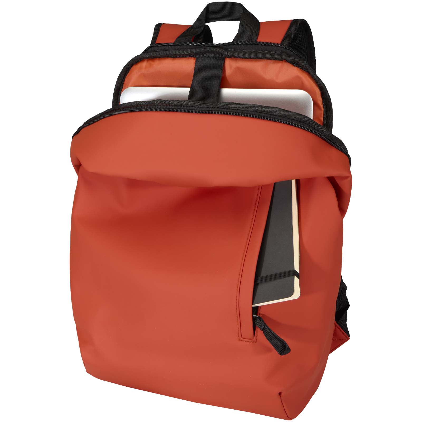 Resi Plus 15" GRS recycelter diebstahlsicherer Rucksack 18L ziegelstein