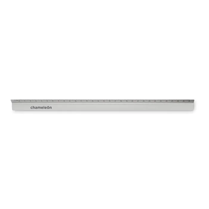 Dreikantlineal Aluminium 30cm