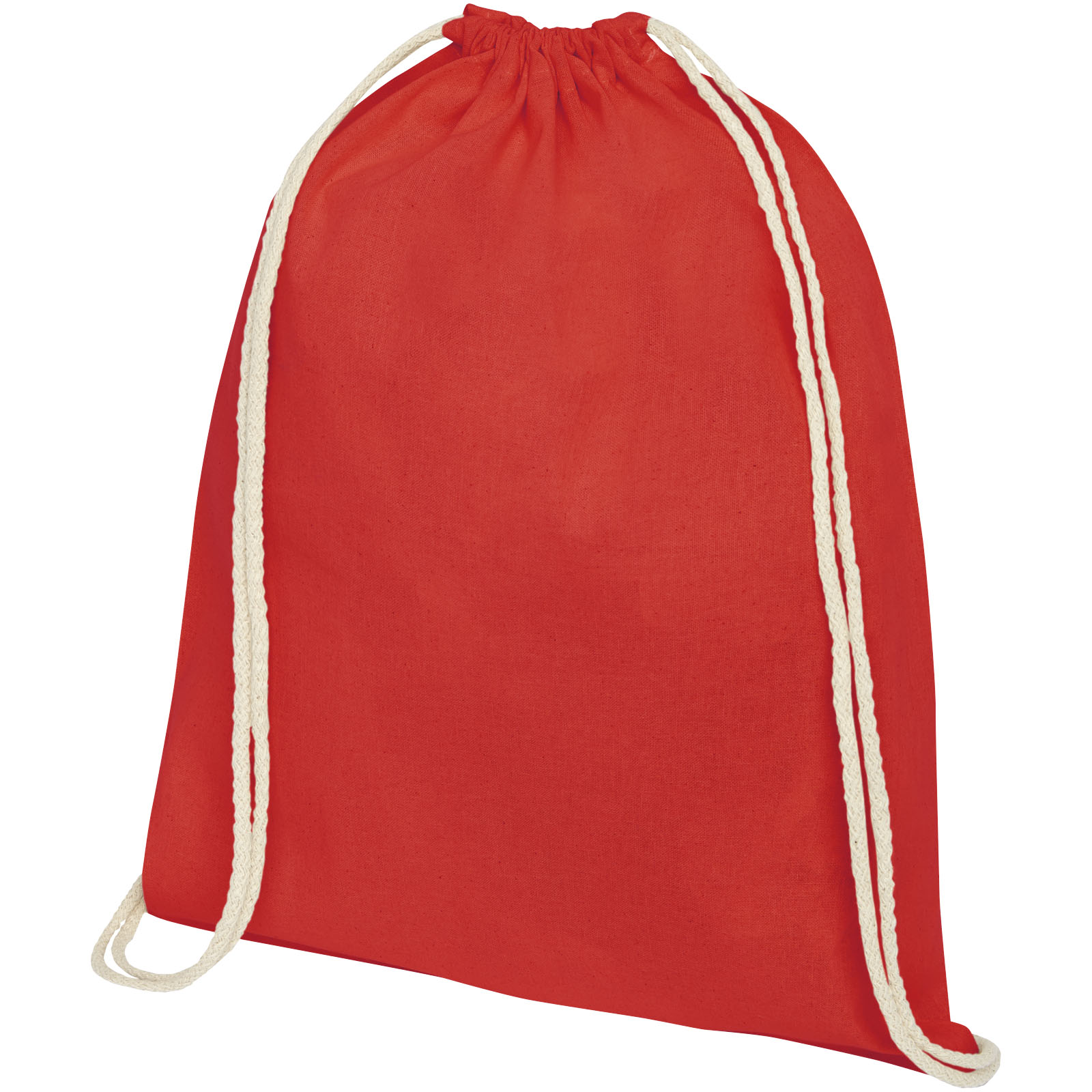 Oregon 140 g/m² Turnbeutel aus Baumwolle 5L rot