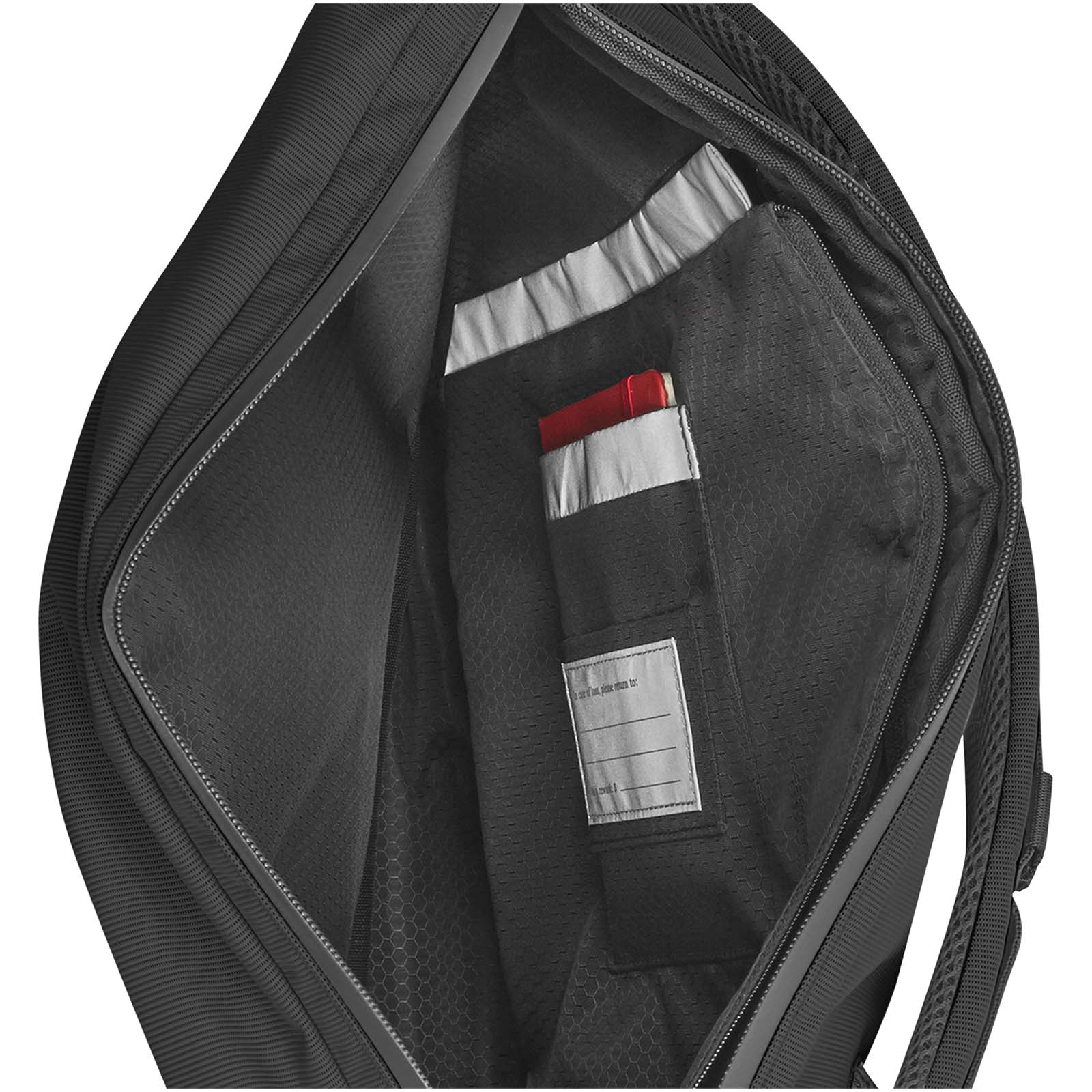 Moleskine Metro Rolltop Rucksack schwarz