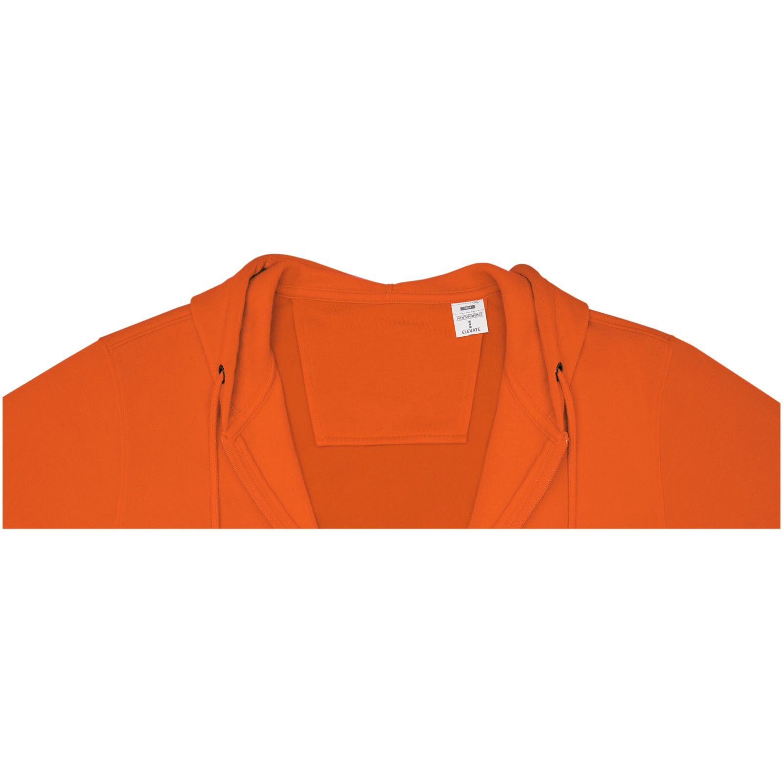 Charon 240 g/m² Herren Kapuzenpullover mit Reißverschluss orange