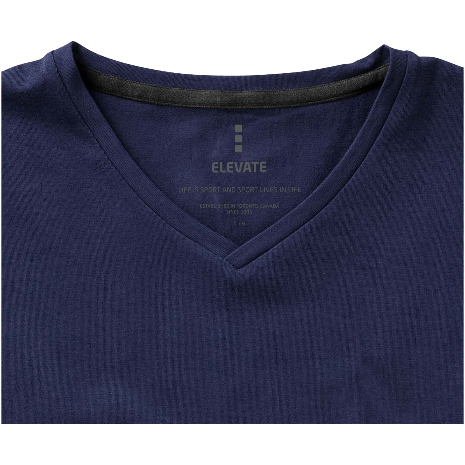 Kawartha T-Shirt für Damen mit V-Ausschnitt navy