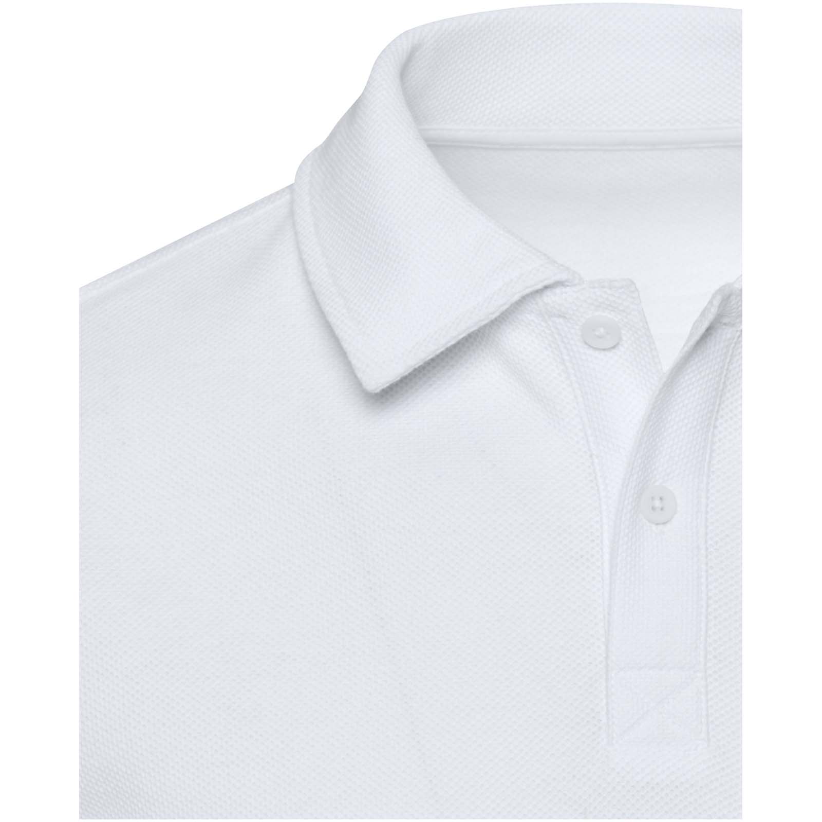 Apollo 245 g/m² Langarm Poloshirt Unisex weiss