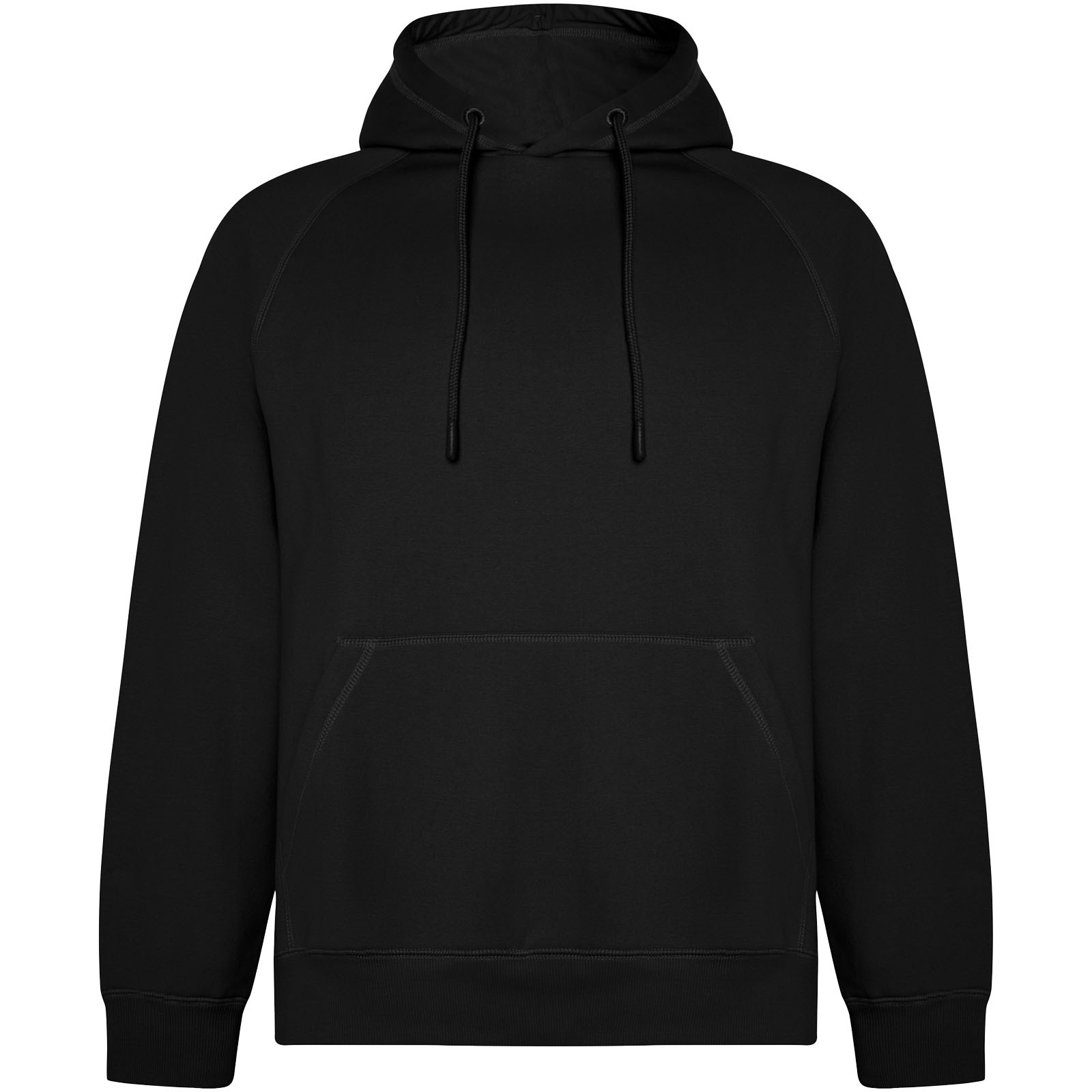 Vinson 300 g/m² Kapuzenpullover aus Bio-Baumwolle Unisex schwarz