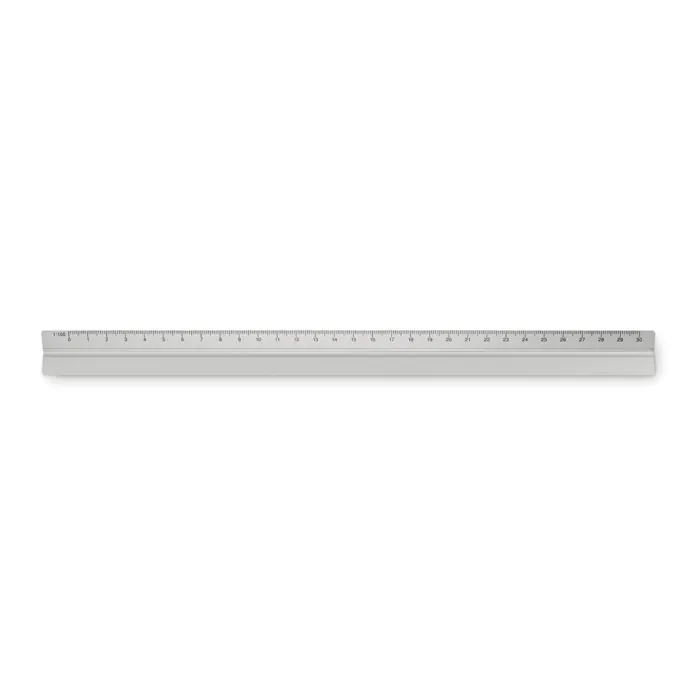 Dreikantlineal Aluminium 30cm