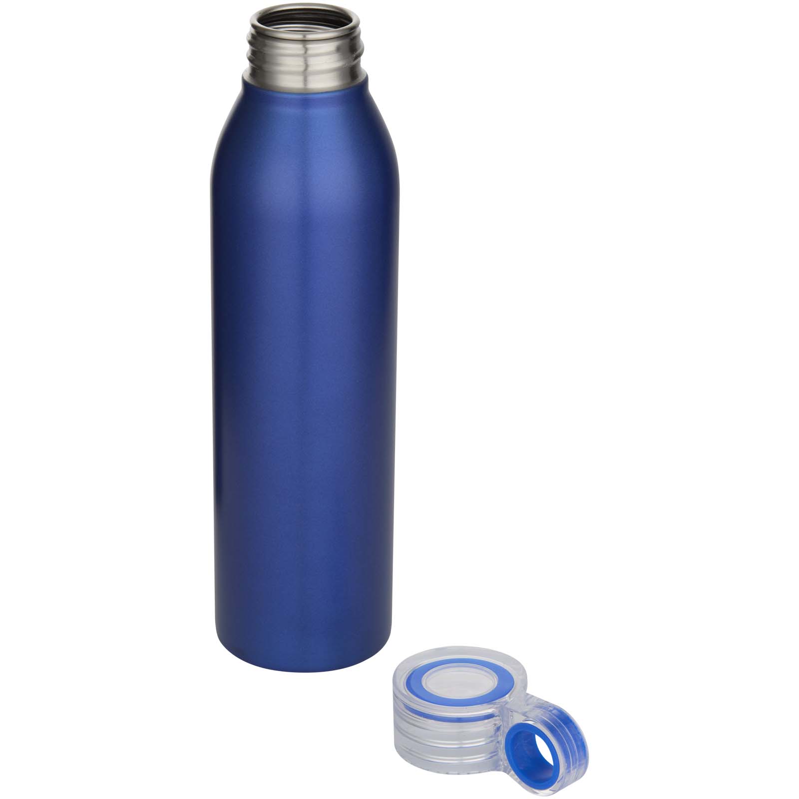 Grom 650 ml RCS-zertifizierte Trinkflasche aus recyceltem Edelstahl royalblau