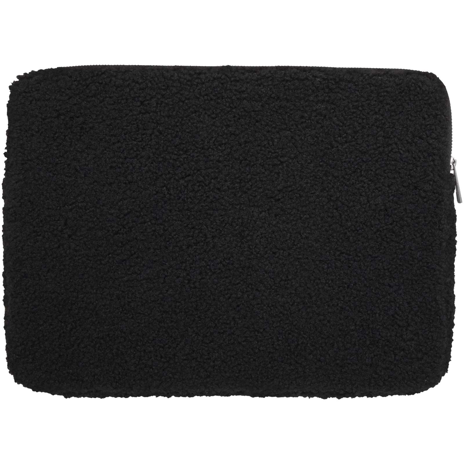 Bear 13" GRS-recycelte Sherpa Laptophülle 2 L schwarz
