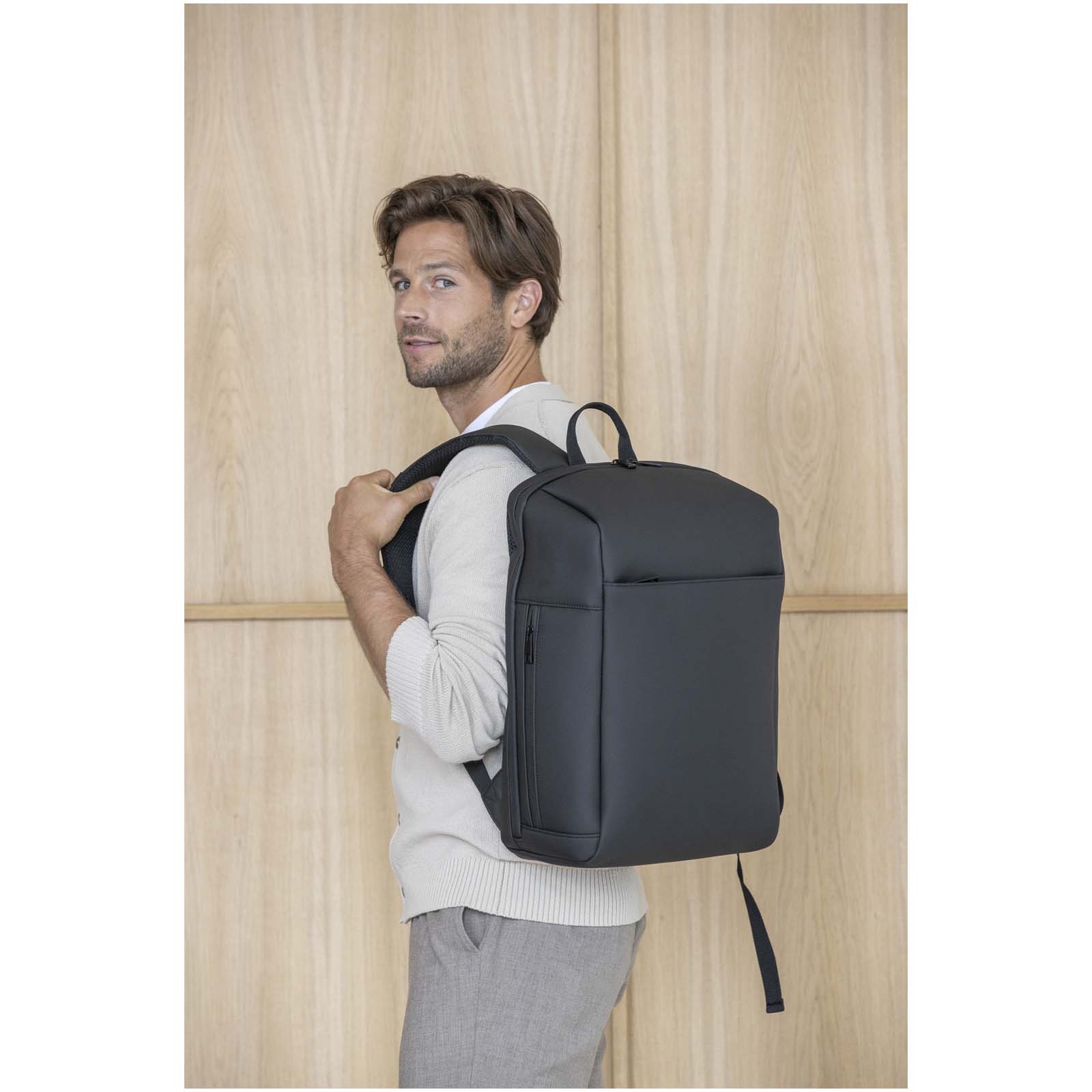 SMART 15" GRS Laptop-Rucksack aus recyceltem Material, 18 l
