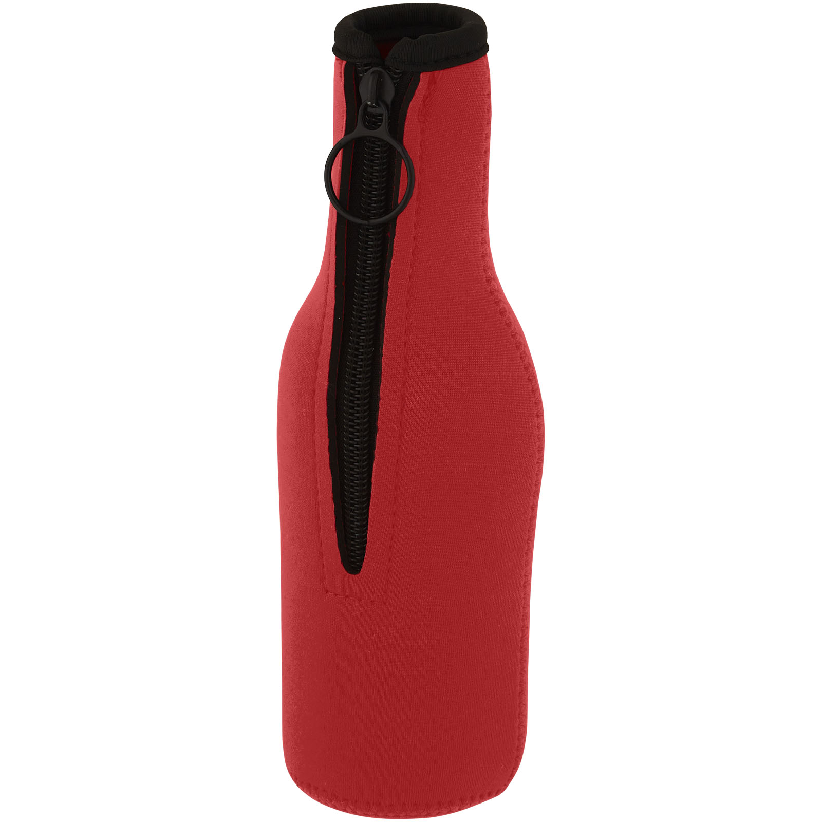 Fris Flaschenmanschette aus recyceltem Neopren rot