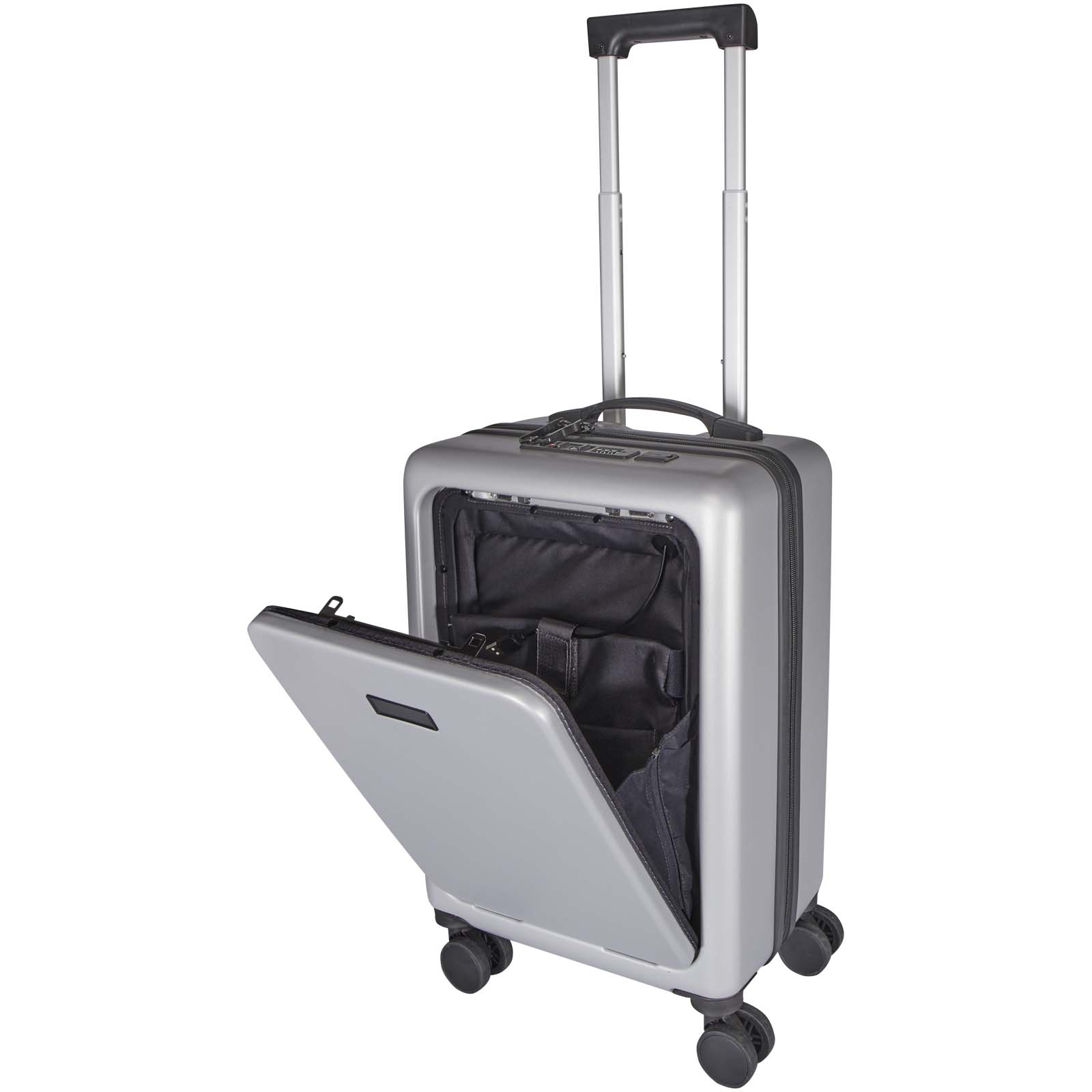 Rover Pro 20" Kabinentrolley aus recyceltem GRS-Material 40 L silber