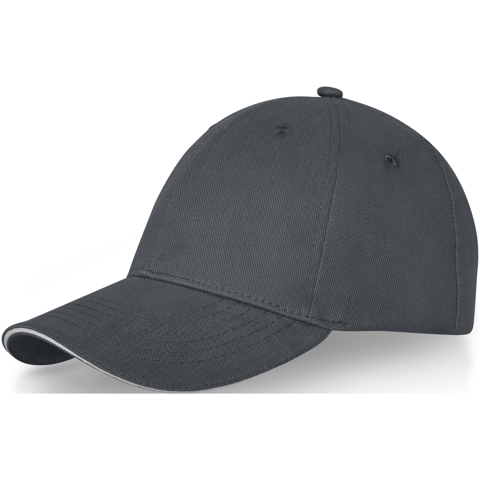 Darton 260 g/m² Sandwich Kappe mit 6 Segmenten storm grey