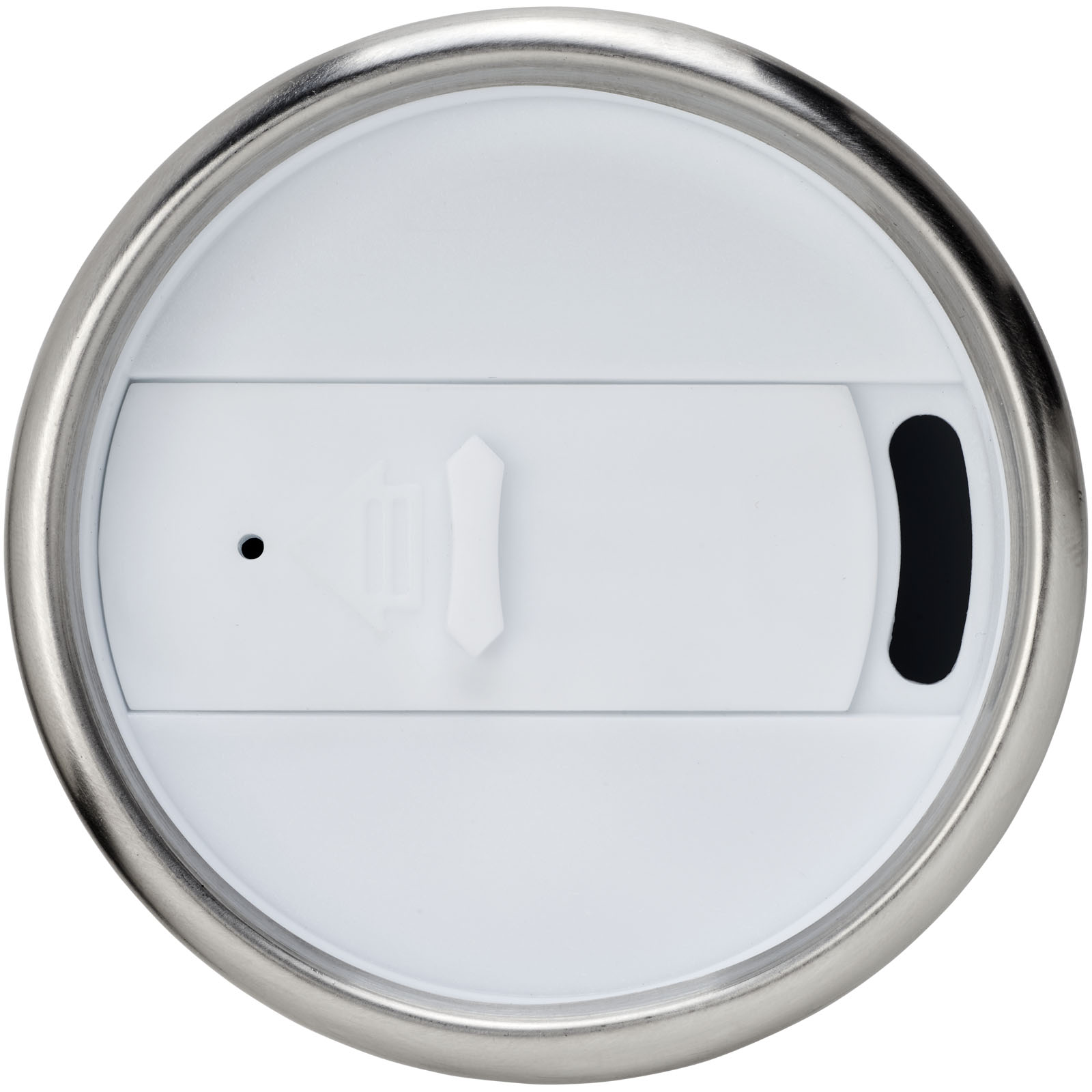Elwood 410 ml RCS-zertifizierter Isolierbecher aus recyceltem Edelstahl weiss