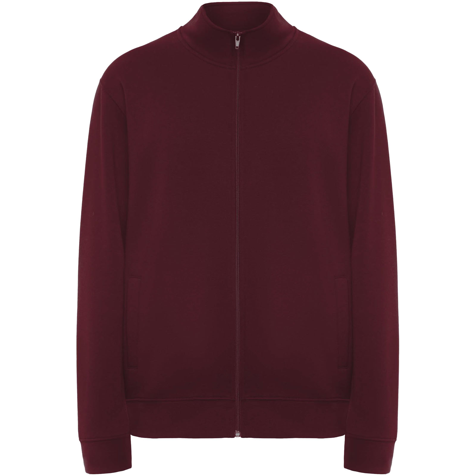 Ulan 280 g/m² Sweatjacke Unisex granatrot