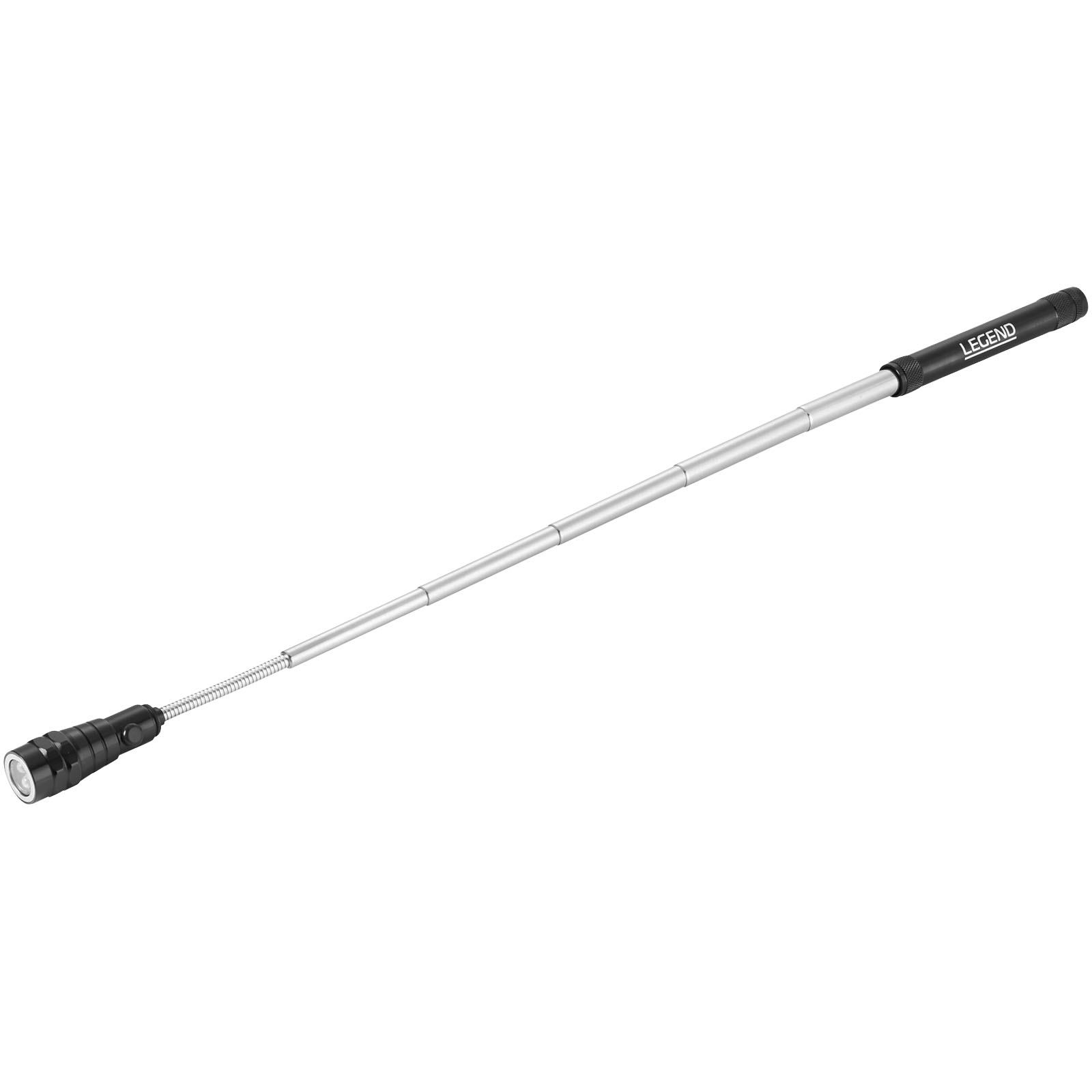 Magnetica magnetische Teleskop Taschenlampe schwarz