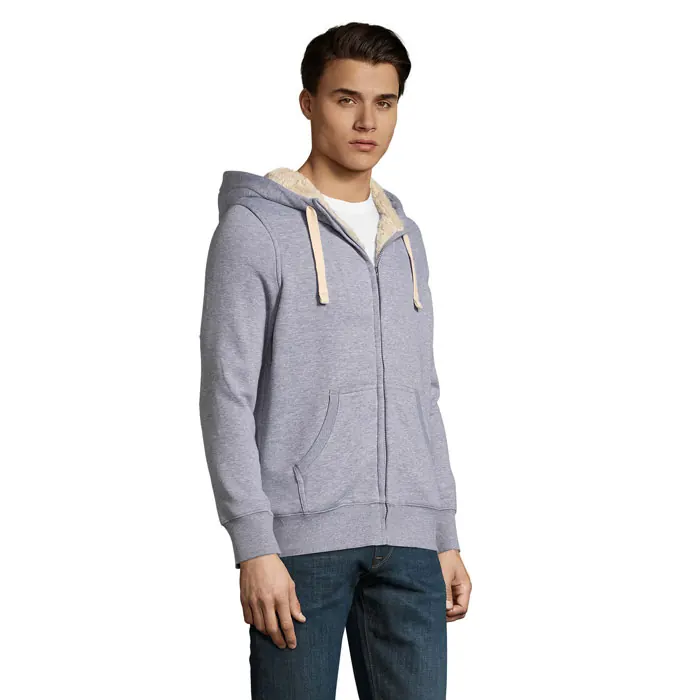 Unisex-Jacke mit Reißverschluss Sherpa