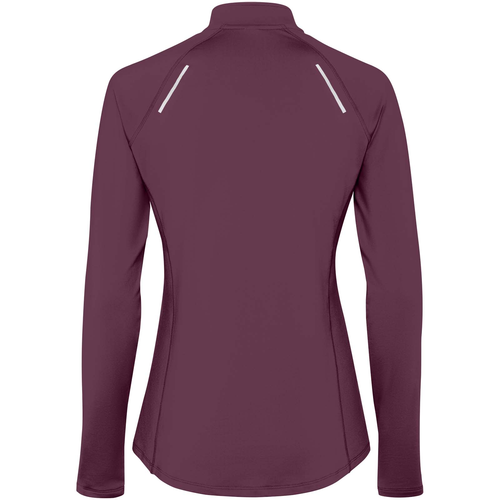 Estambul 200 g/m² Half-Zip Sweatshirt für Damen pflaumenrot