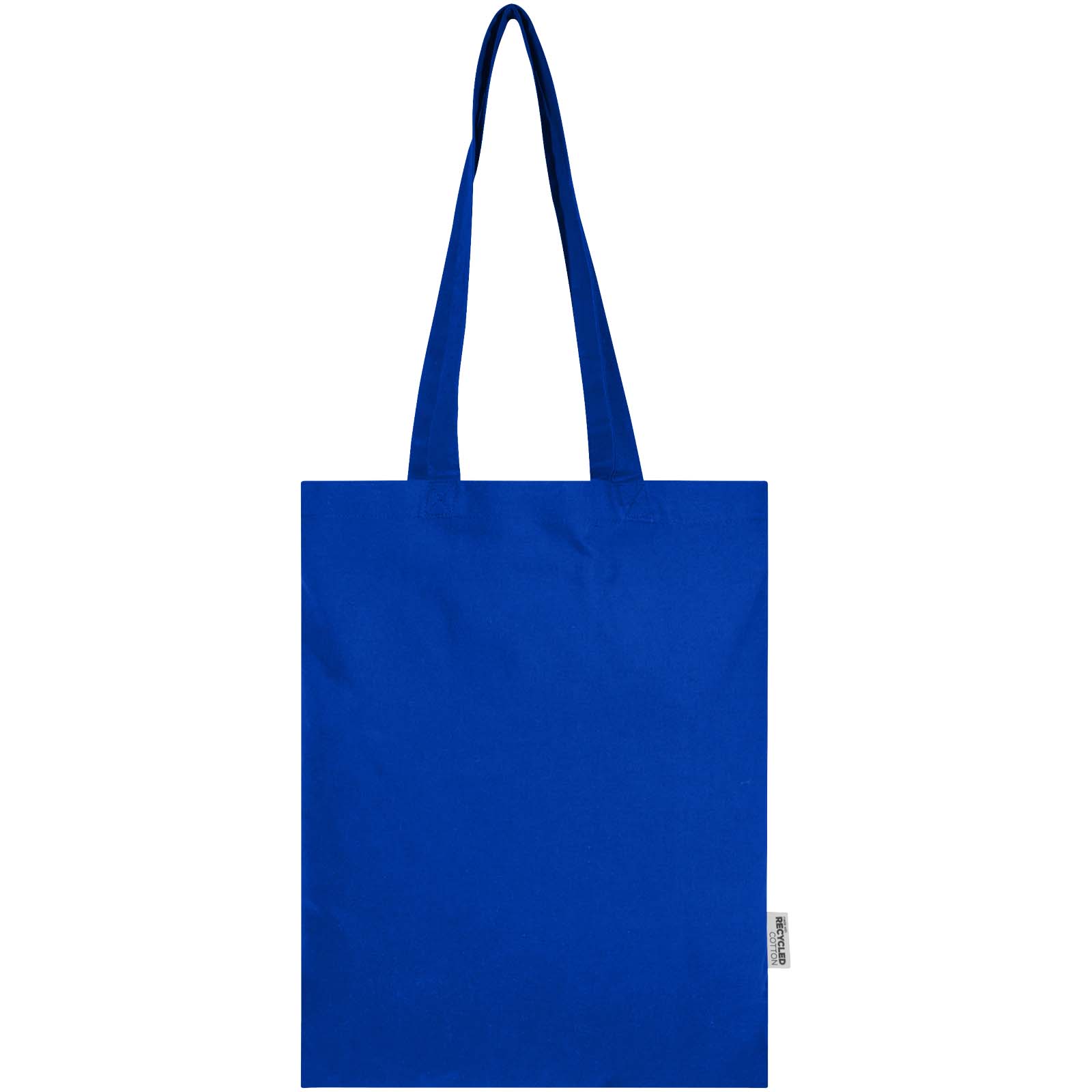 Peru Blend 180 g/m² Tragetasche aus GRS recycelter Baumwolle 7L royalblau