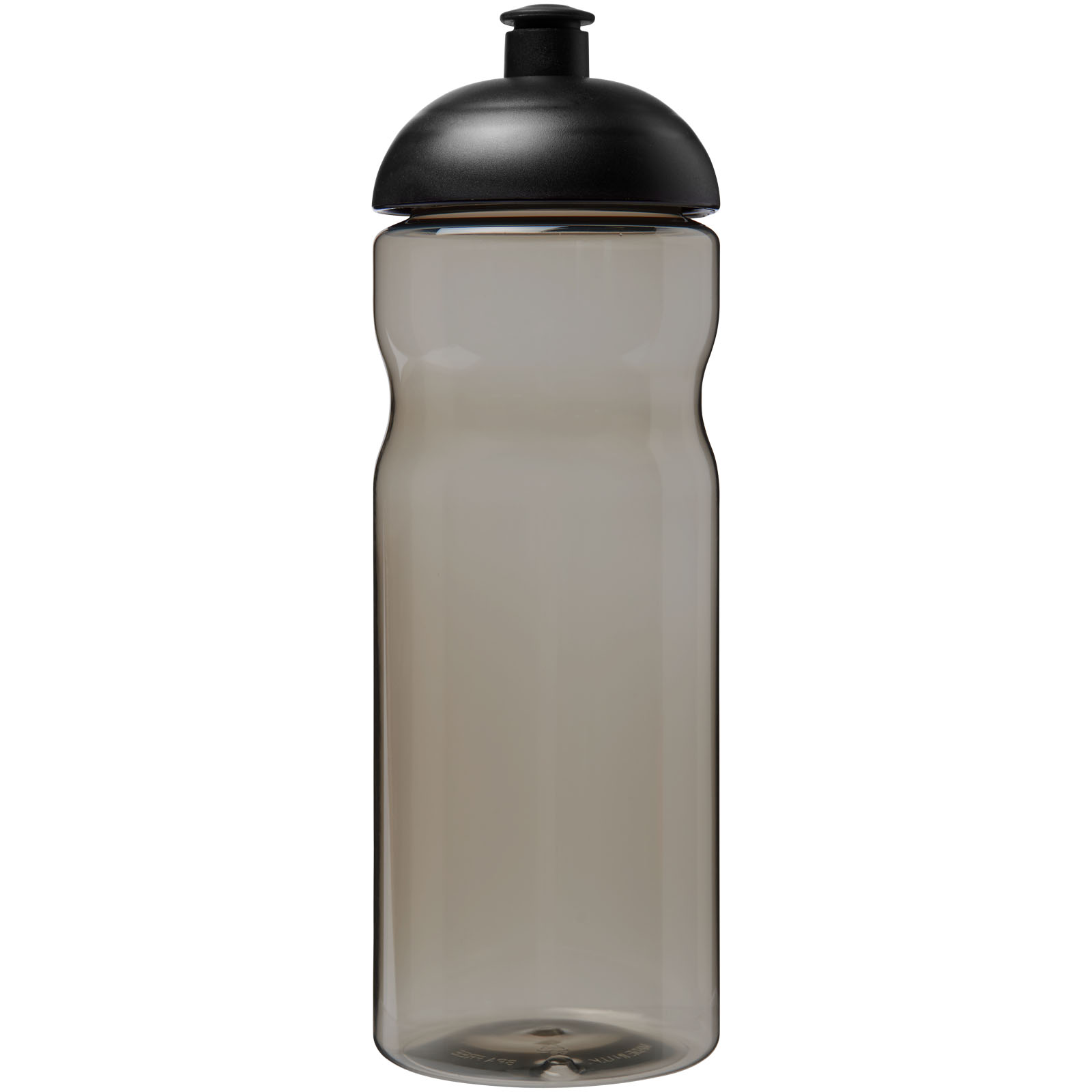 H2O Active® Eco Base 650 ml Sportflasche mit Stülpdeckel charcoal, schwarz