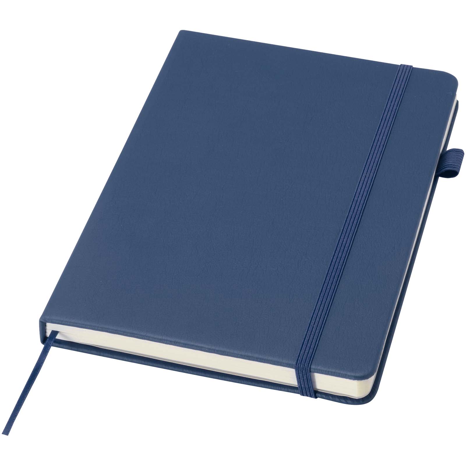 Liss A5 Hardcover Notizbuch aus recyceltem Kunststoff ozeanblau