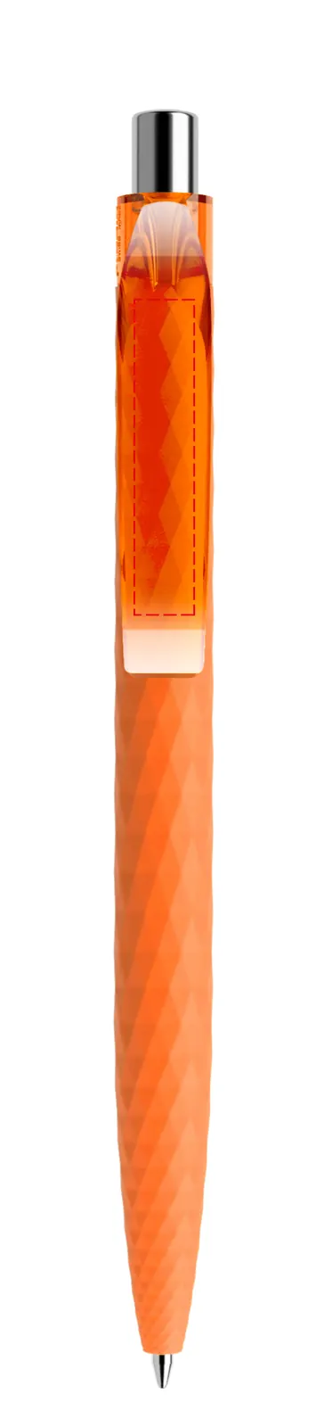 prodir QS01 Soft Touch PRT Push Kugelschreiber, Chrom-Finish
