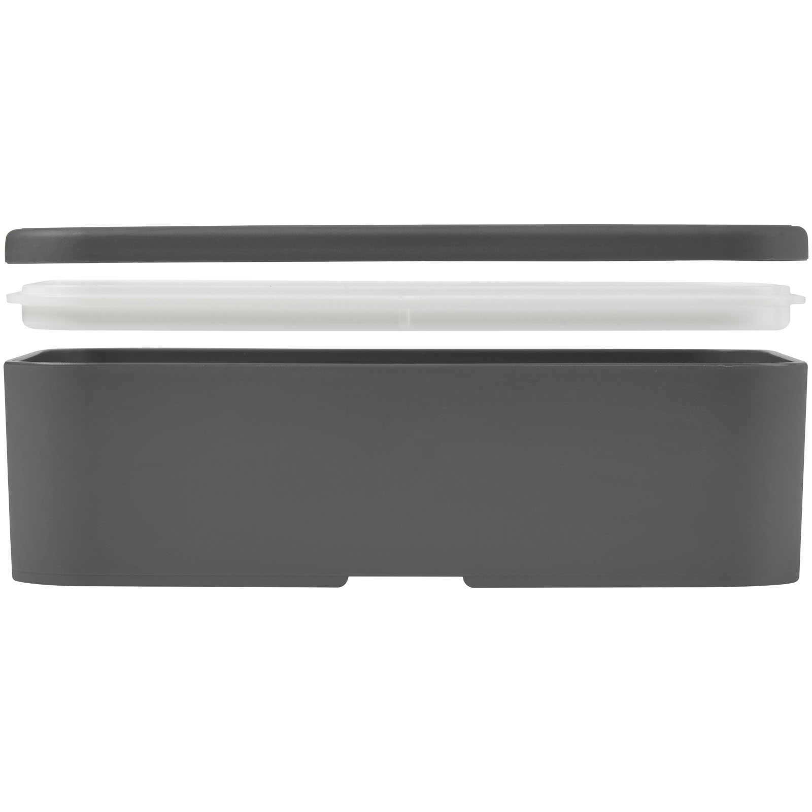 MIYO 700 ml Lunchbox grau, grau