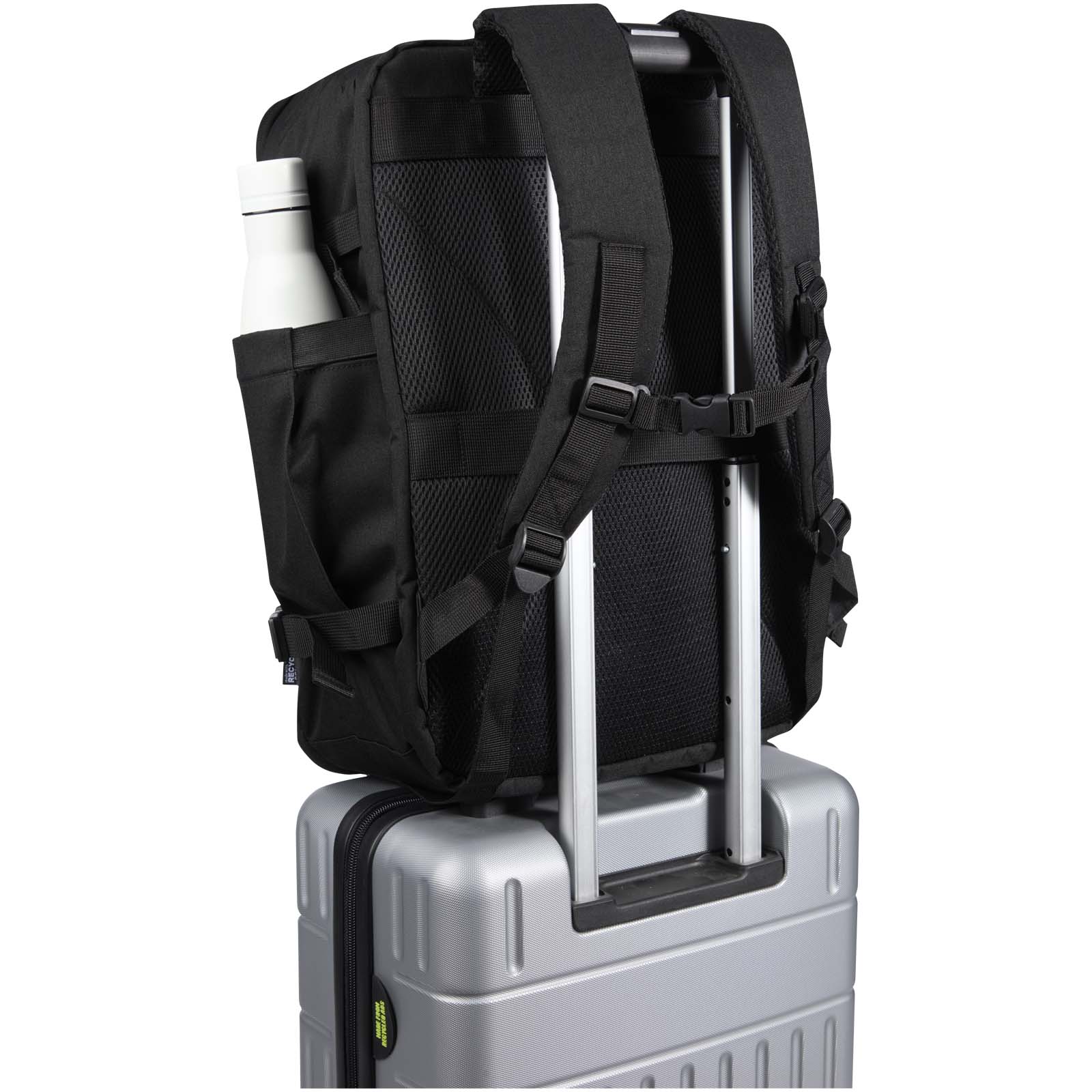 Libra 17" GRS recycelter Kabinenrucksack 25L heather charcoal
