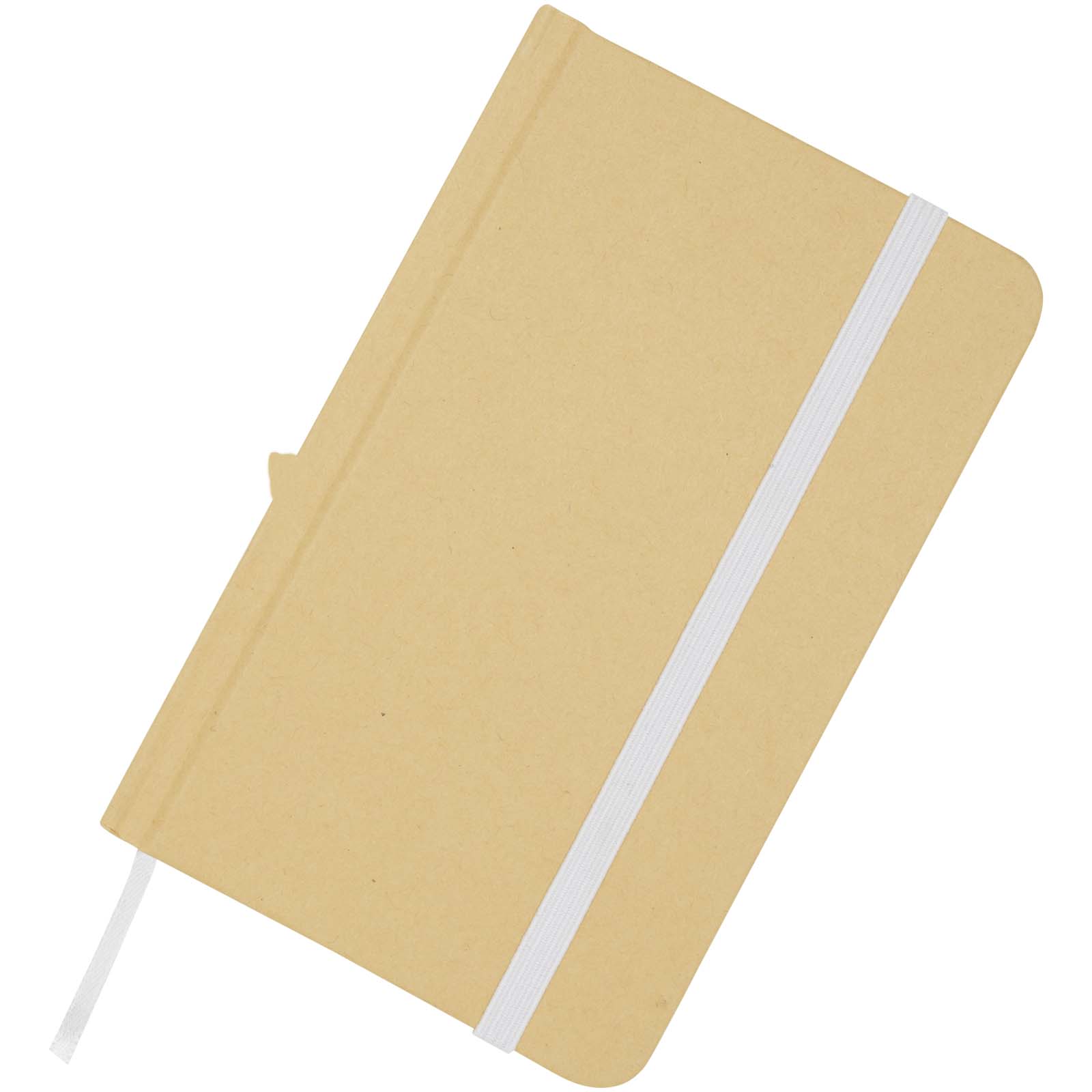 Reed A6 Hardcover Notizbuch, blanko, aus recyceltem Material weiss