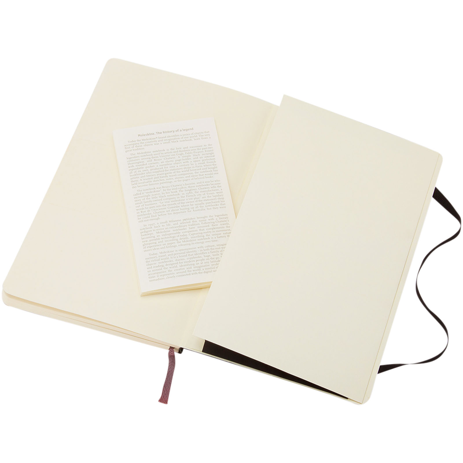 Moleskine Classic Softcover Notizbuch Taschenformat – liniert schwarz