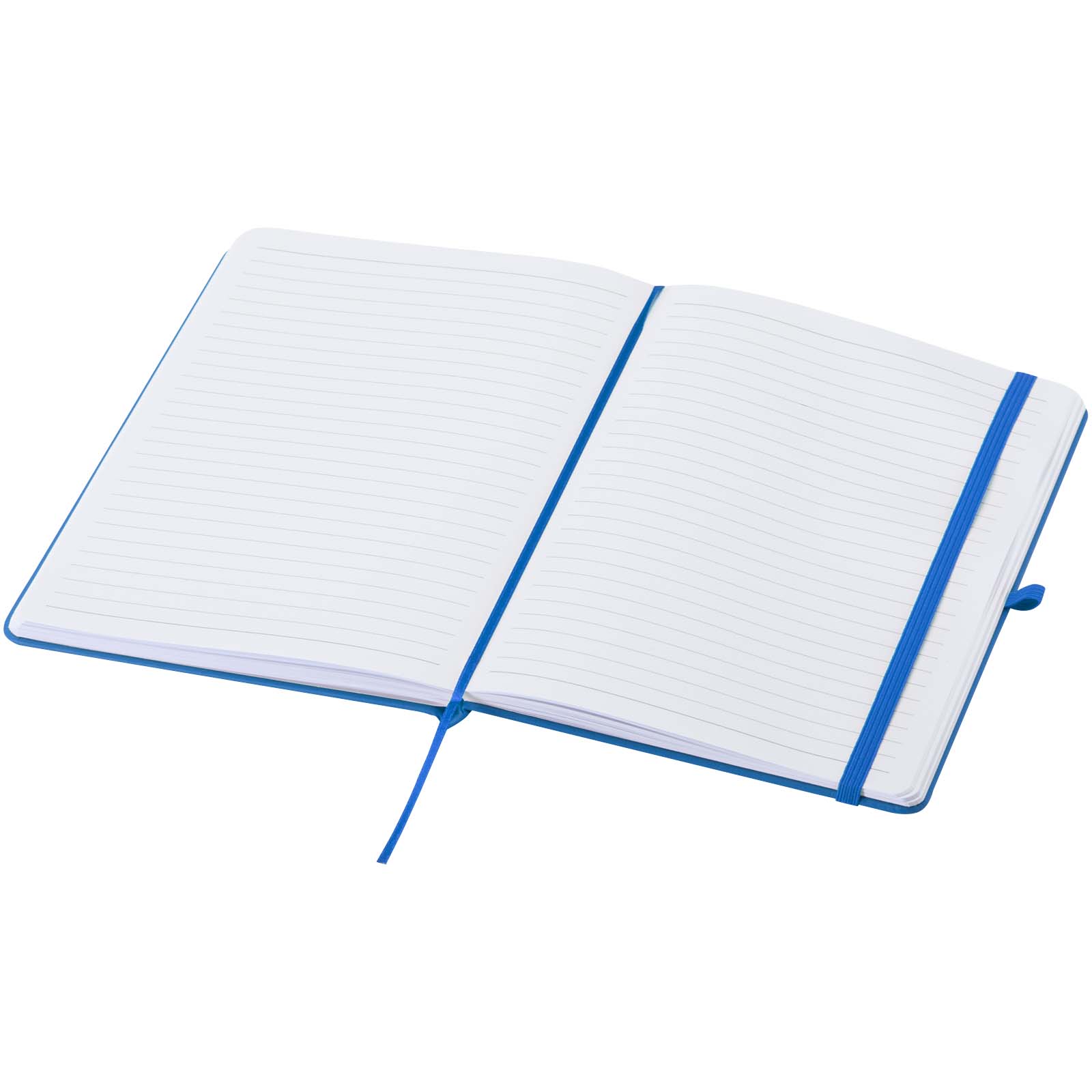 Spectrum A5 Notizbuch mit Hardcover aus recyceltem Material hellblau