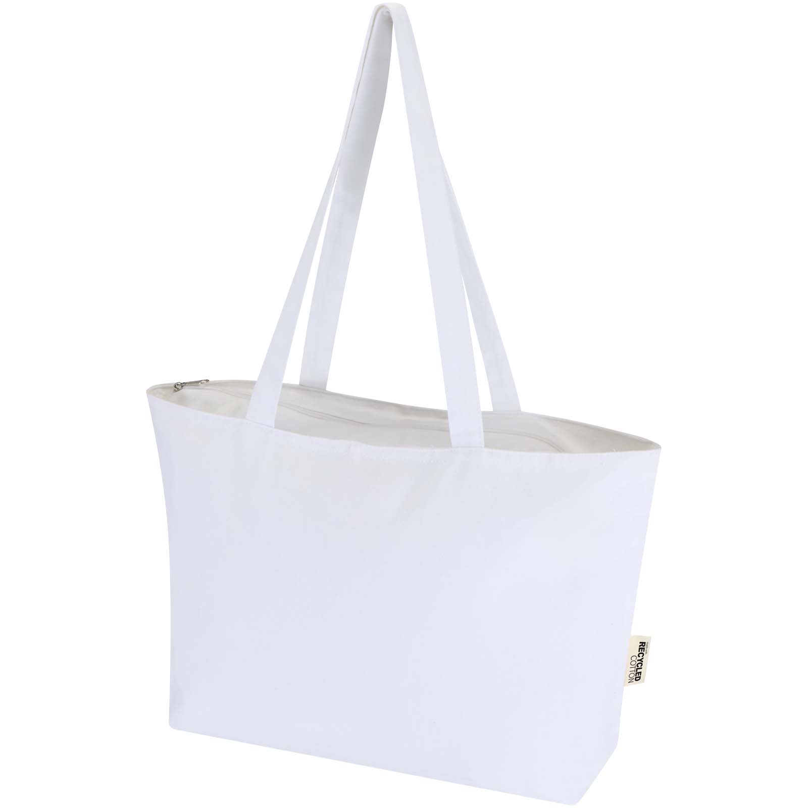 Ningbo 320 g/m Reißverschluss Tragetasche 15L weiss